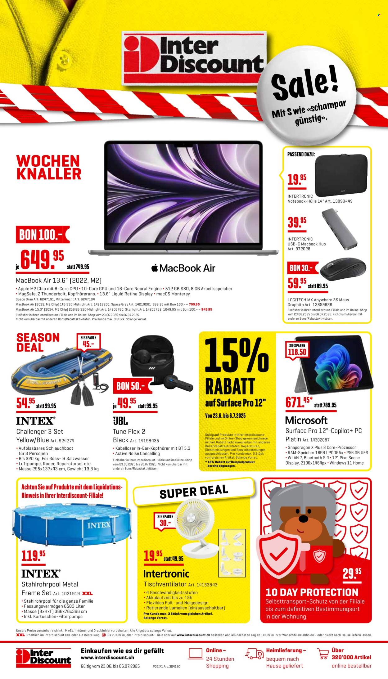 Prospekt Interdiscount - 23.6.2025 - 6.7.2025. Seite 20
