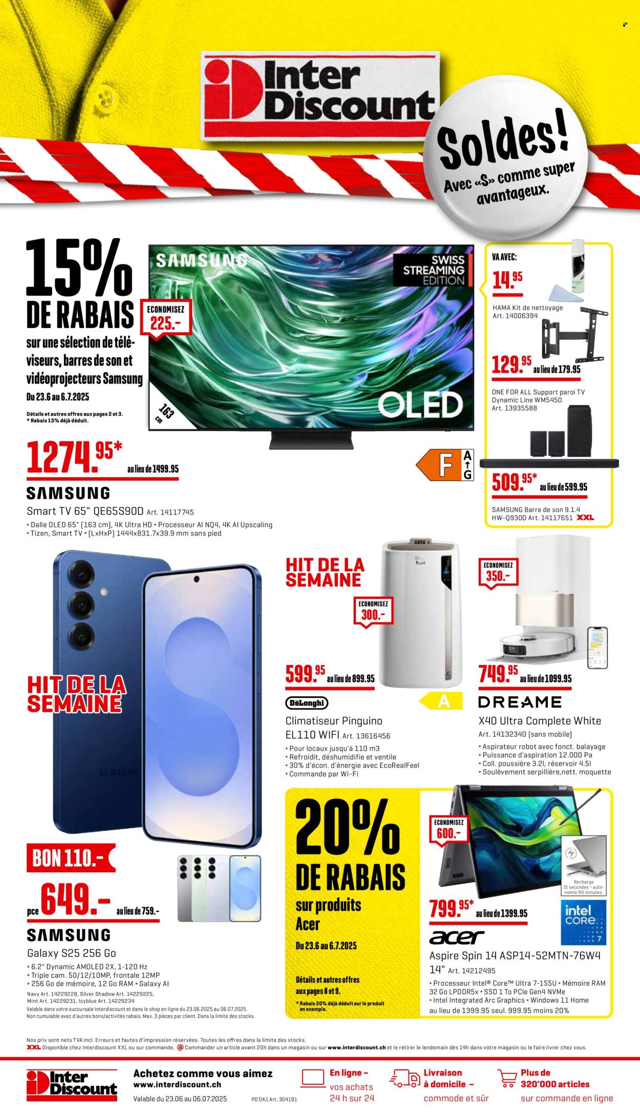 Catalogue Interdiscount - 23.6.2025 - 6.7.2025. Page 1
