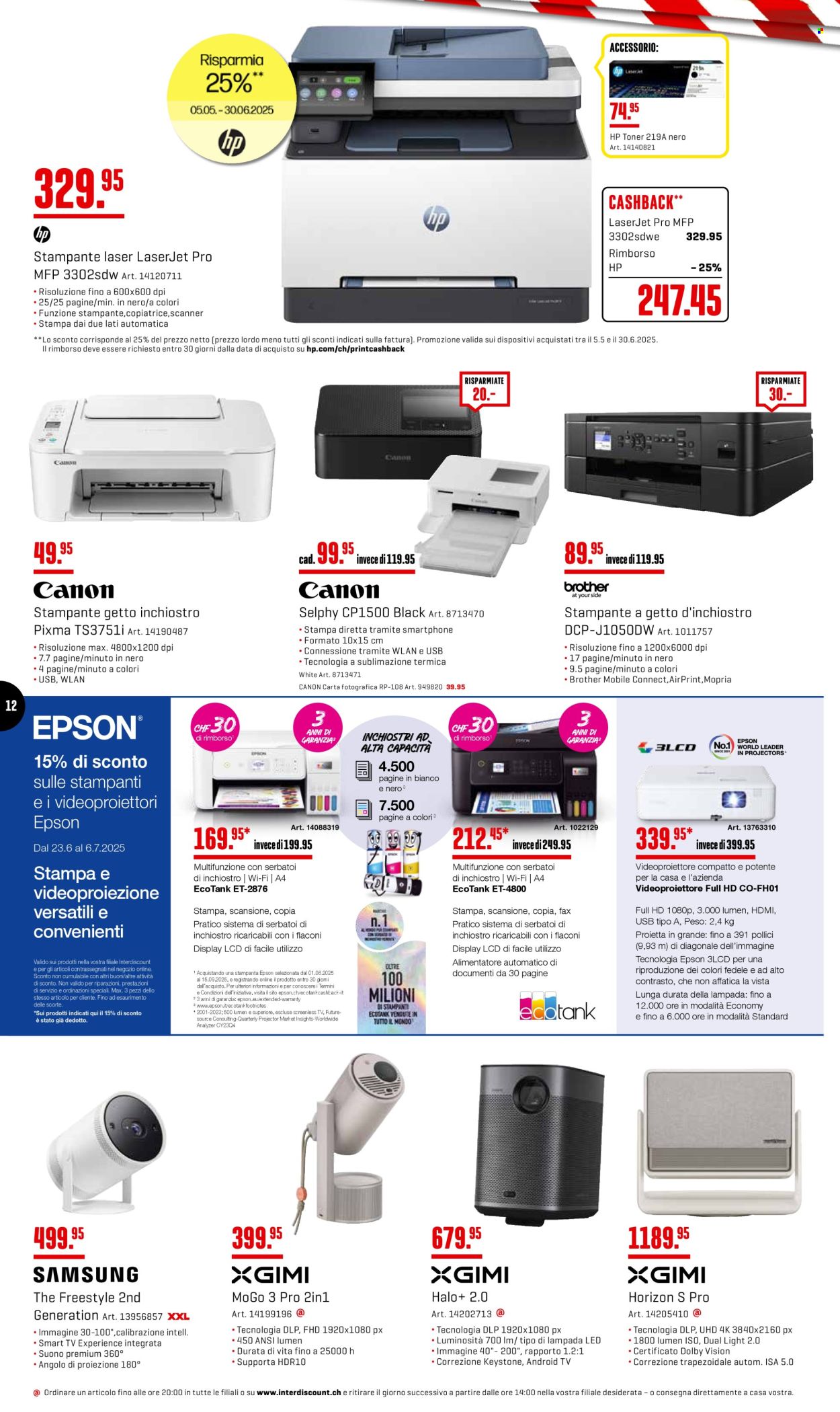 Catalogue Interdiscount - 23.6.2025 - 6.7.2025. Page 12
