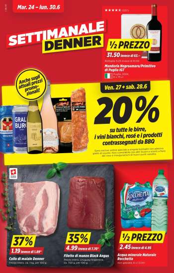 Catalogue Denner - 24.6.2025 - 30.6.2025.