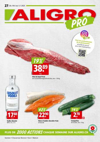 Catalogue ALIGRO - 30.6.2025 - 5.7.2025.
