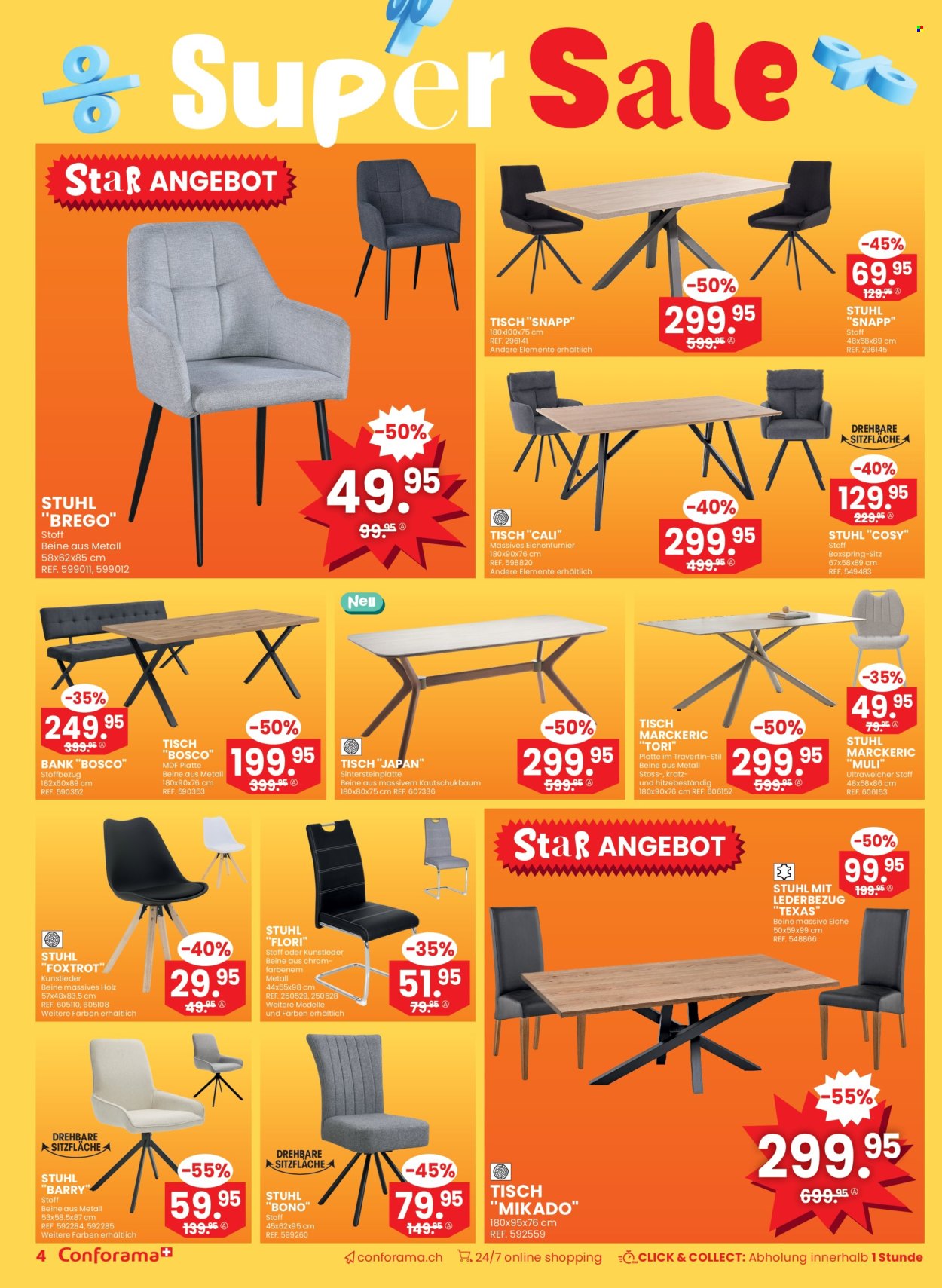 Volantino Conforama - 25.6.2025 - 8.7.2025. Pagina 4