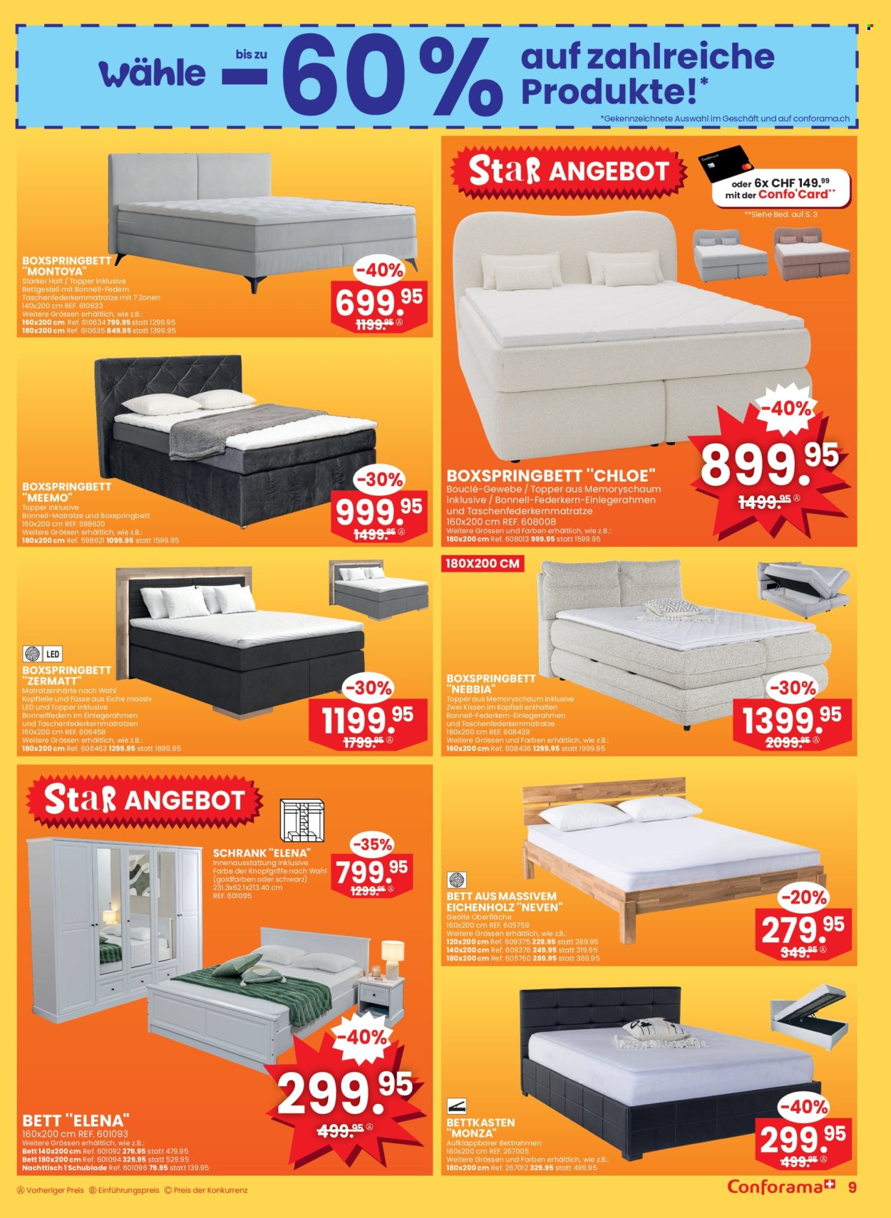Volantino Conforama - 25.6.2025 - 8.7.2025. Pagina 9
