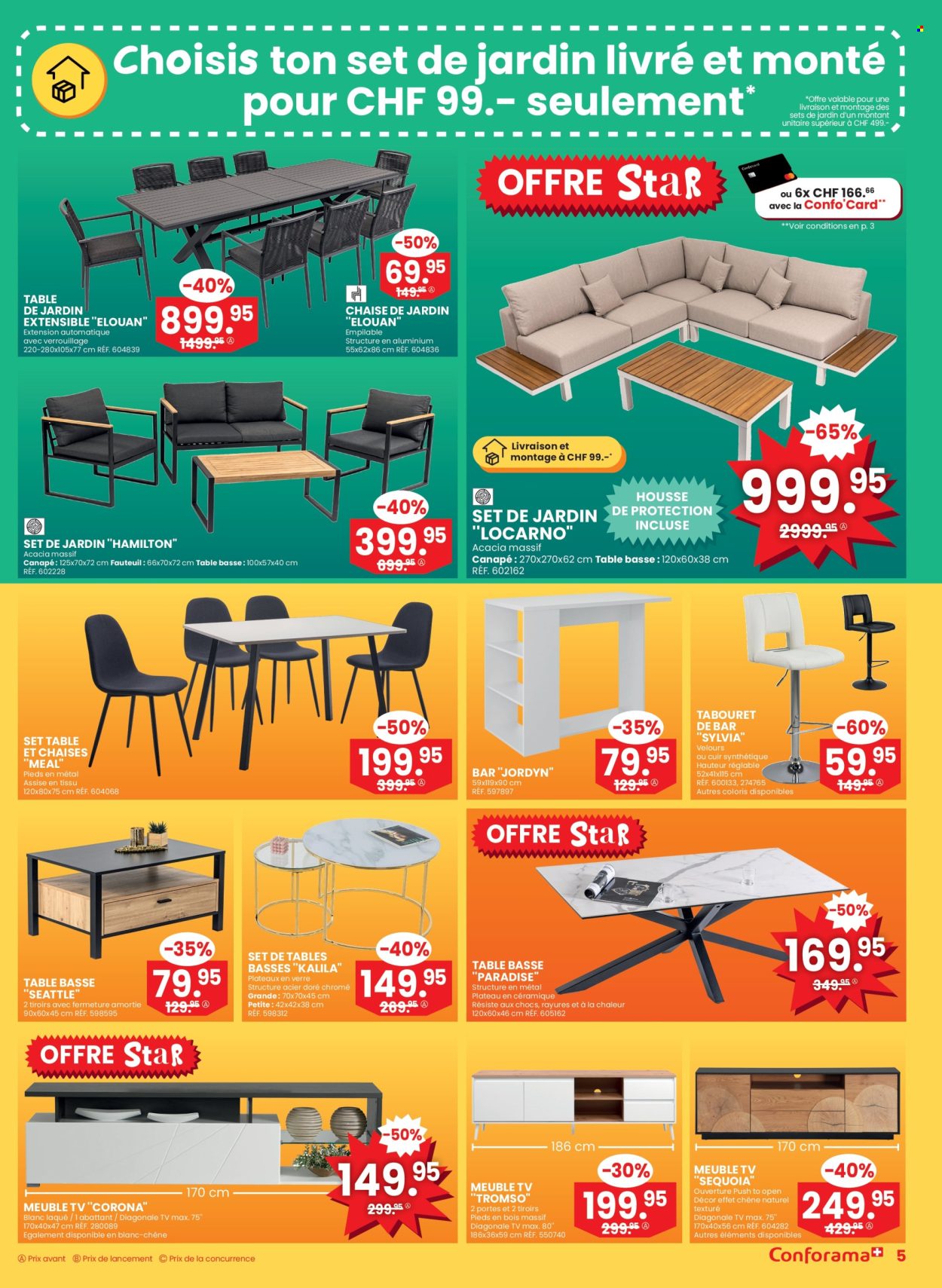 Volantino Conforama - 25.6.2025 - 8.7.2025. Pagina 5