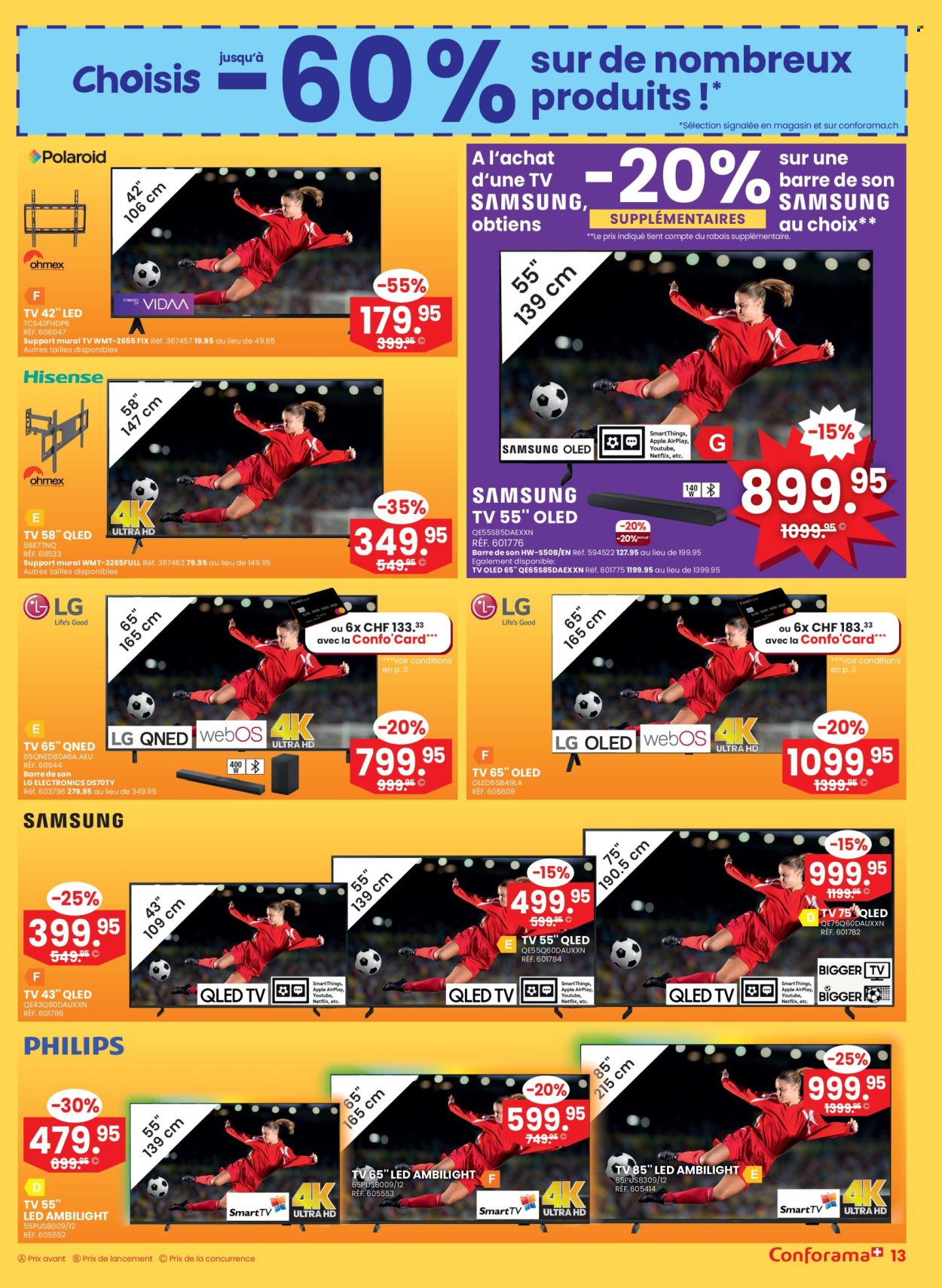 Volantino Conforama - 25.6.2025 - 8.7.2025. Pagina 13