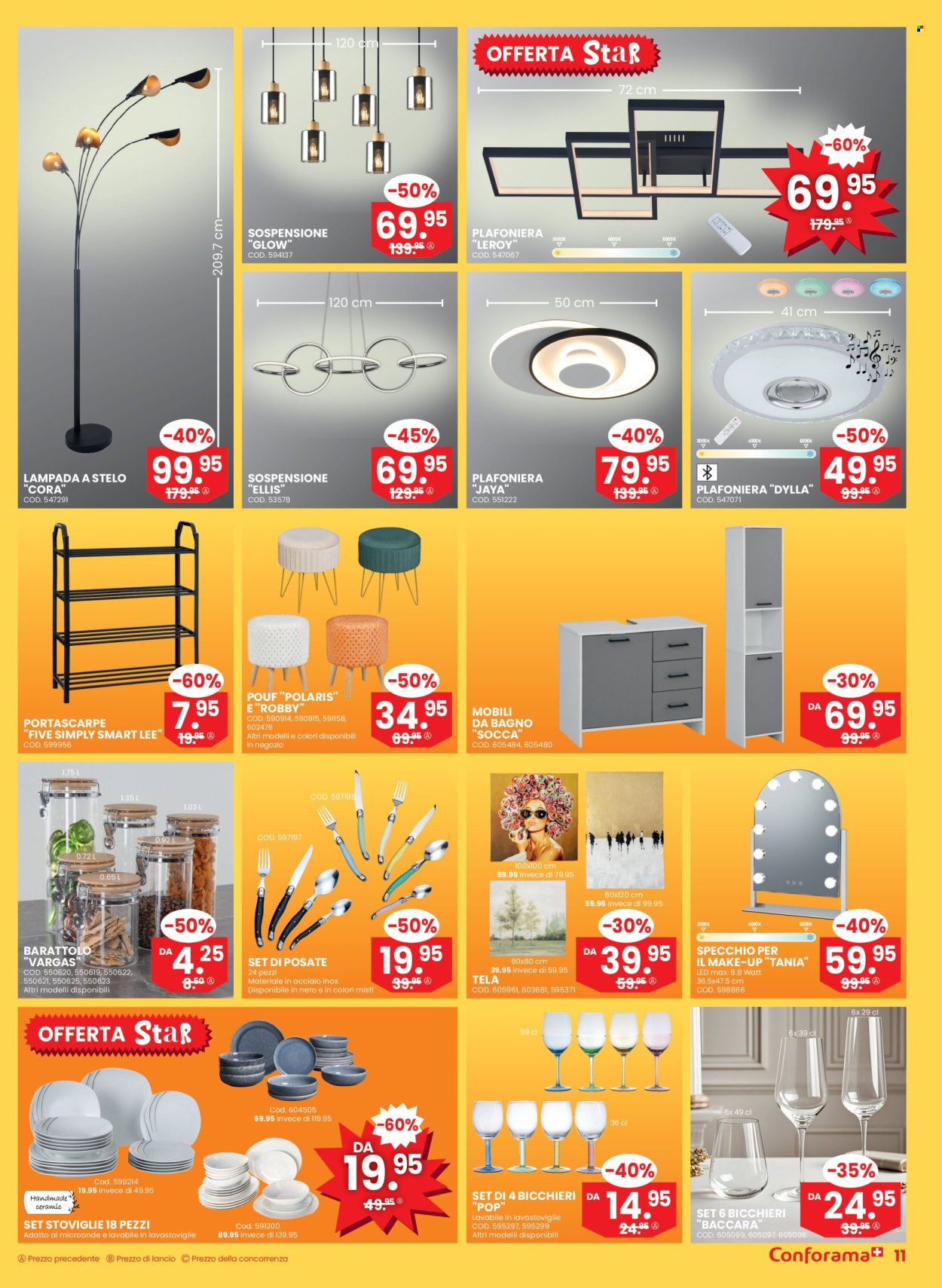Volantino Conforama - 25.6.2025 - 8.7.2025. Pagina 11