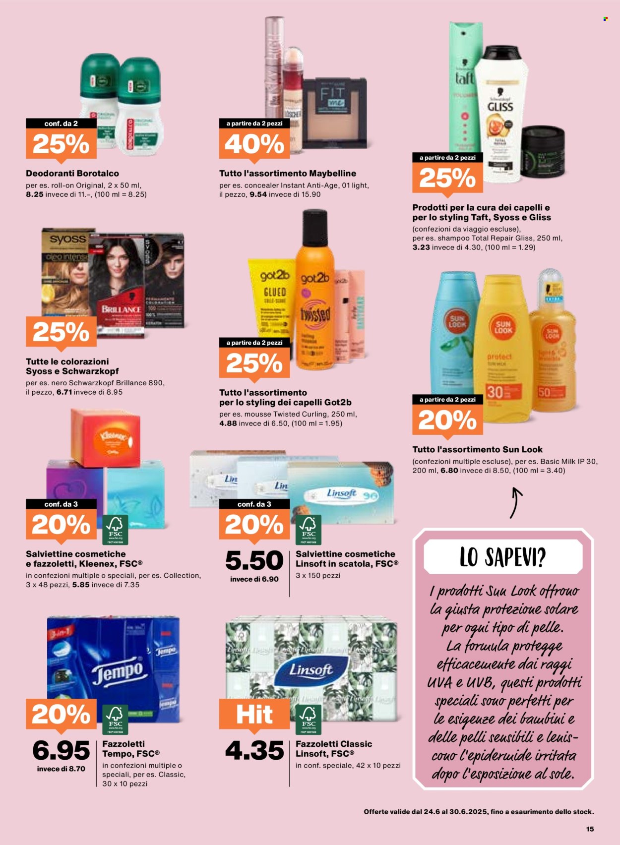 Volantino Migros - 24.6.2025 - 30.6.2025. Pagina 15