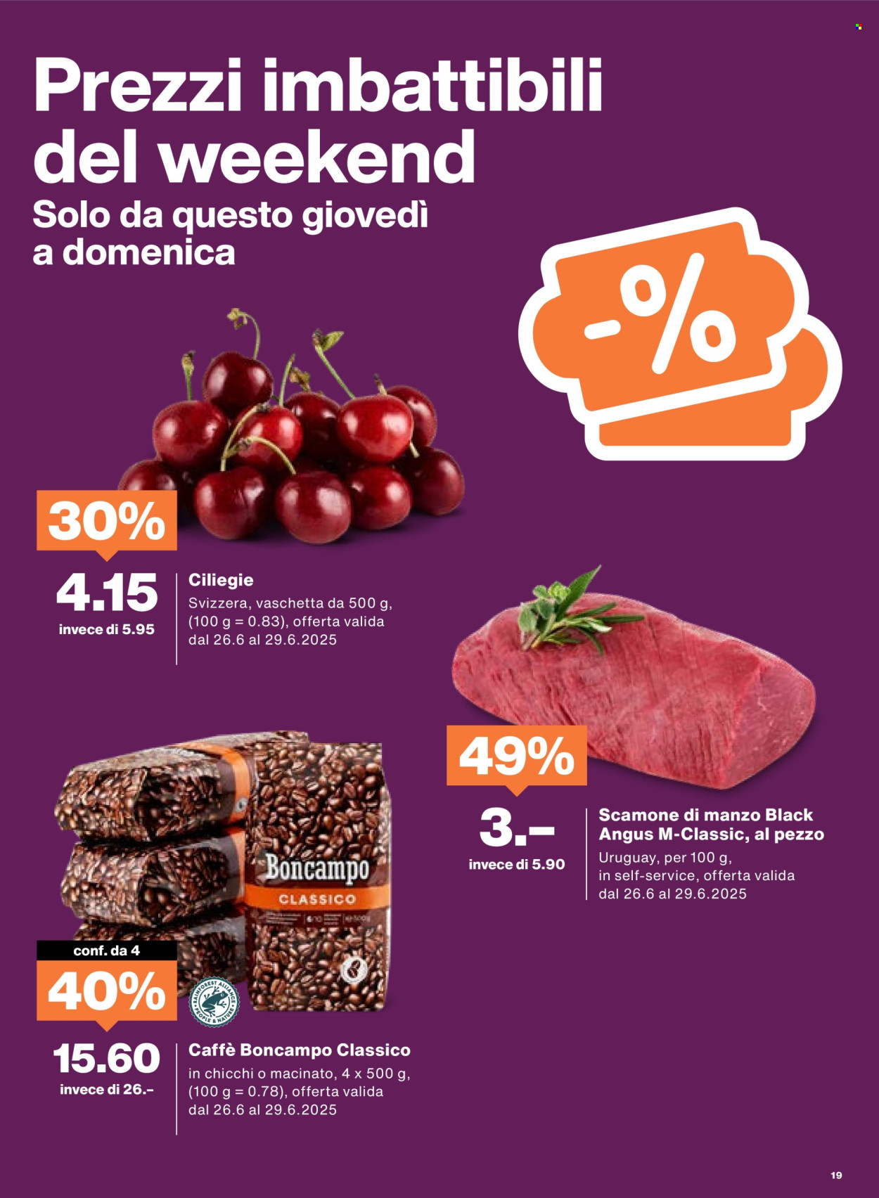 Volantino Migros - 24.6.2025 - 30.6.2025. Pagina 19