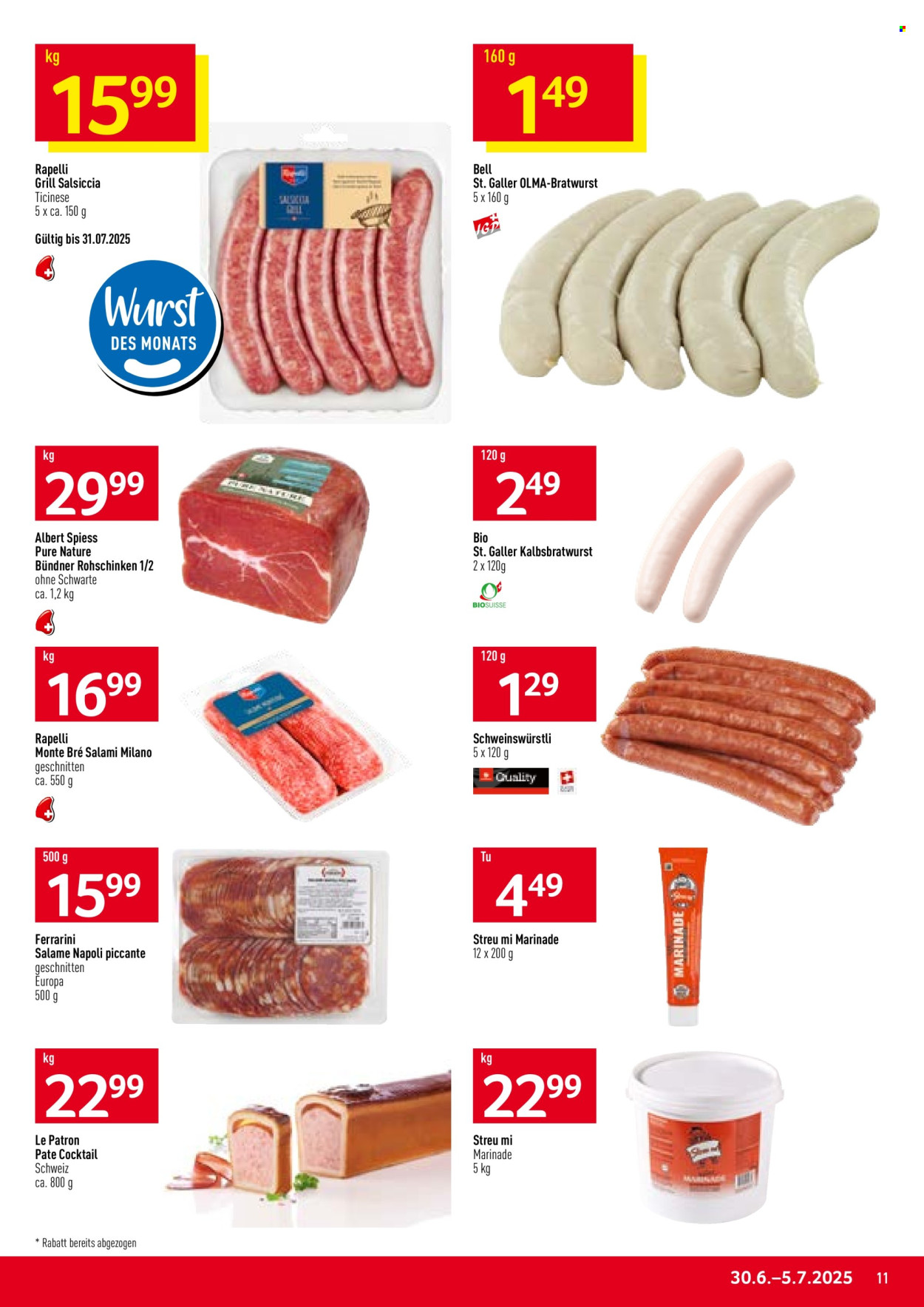 Volantino Prodega - 30.6.2025 - 5.7.2025. Pagina 11