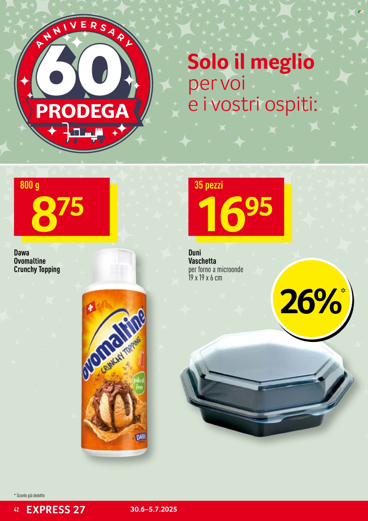 Volantino Prodega - 30.6.2025 - 5.7.2025. Pagina 42
