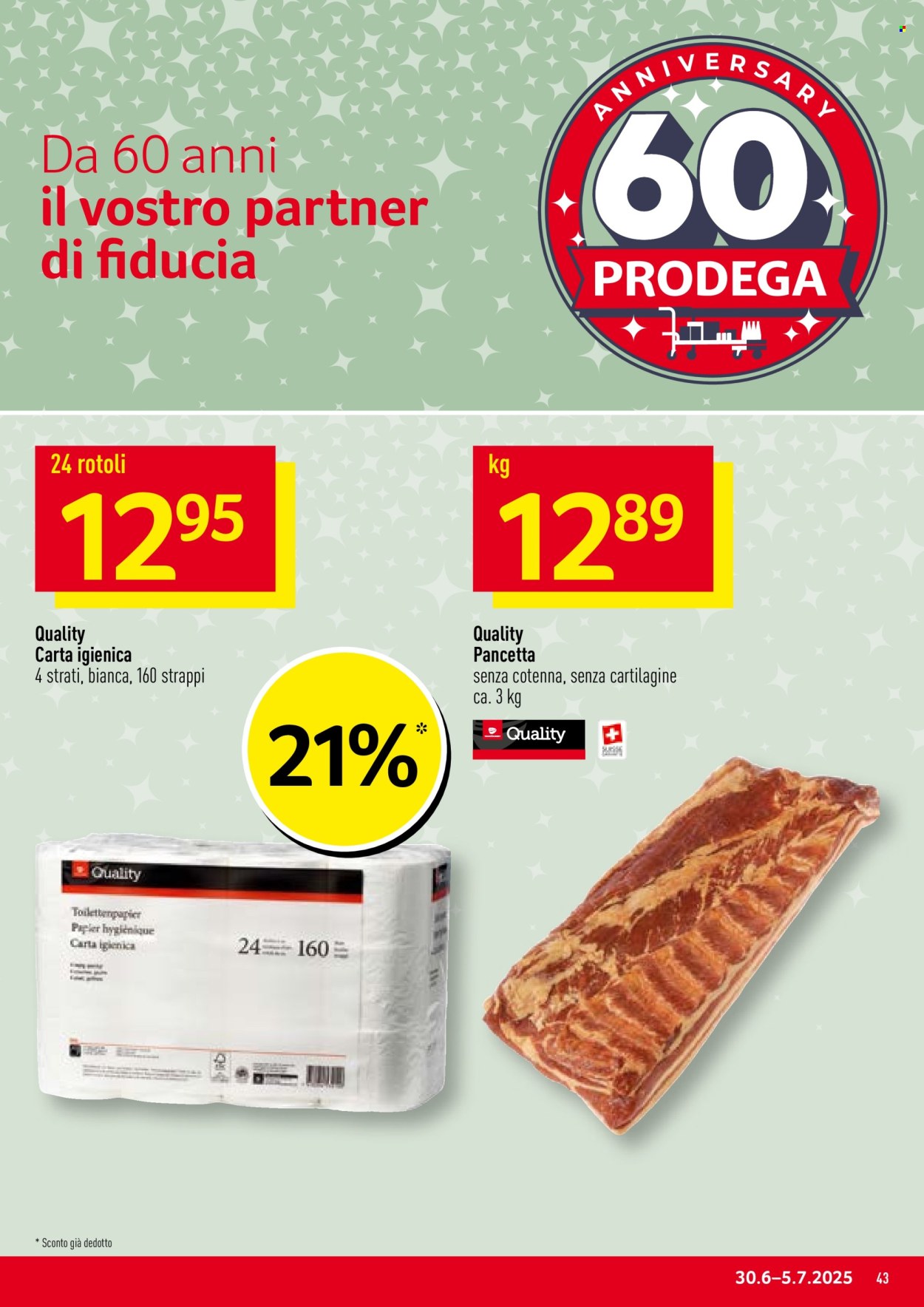 Volantino Prodega - 30.6.2025 - 5.7.2025. Pagina 43