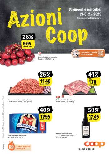 Prospekte Coop - 26.6.2025 - 2.7.2025.