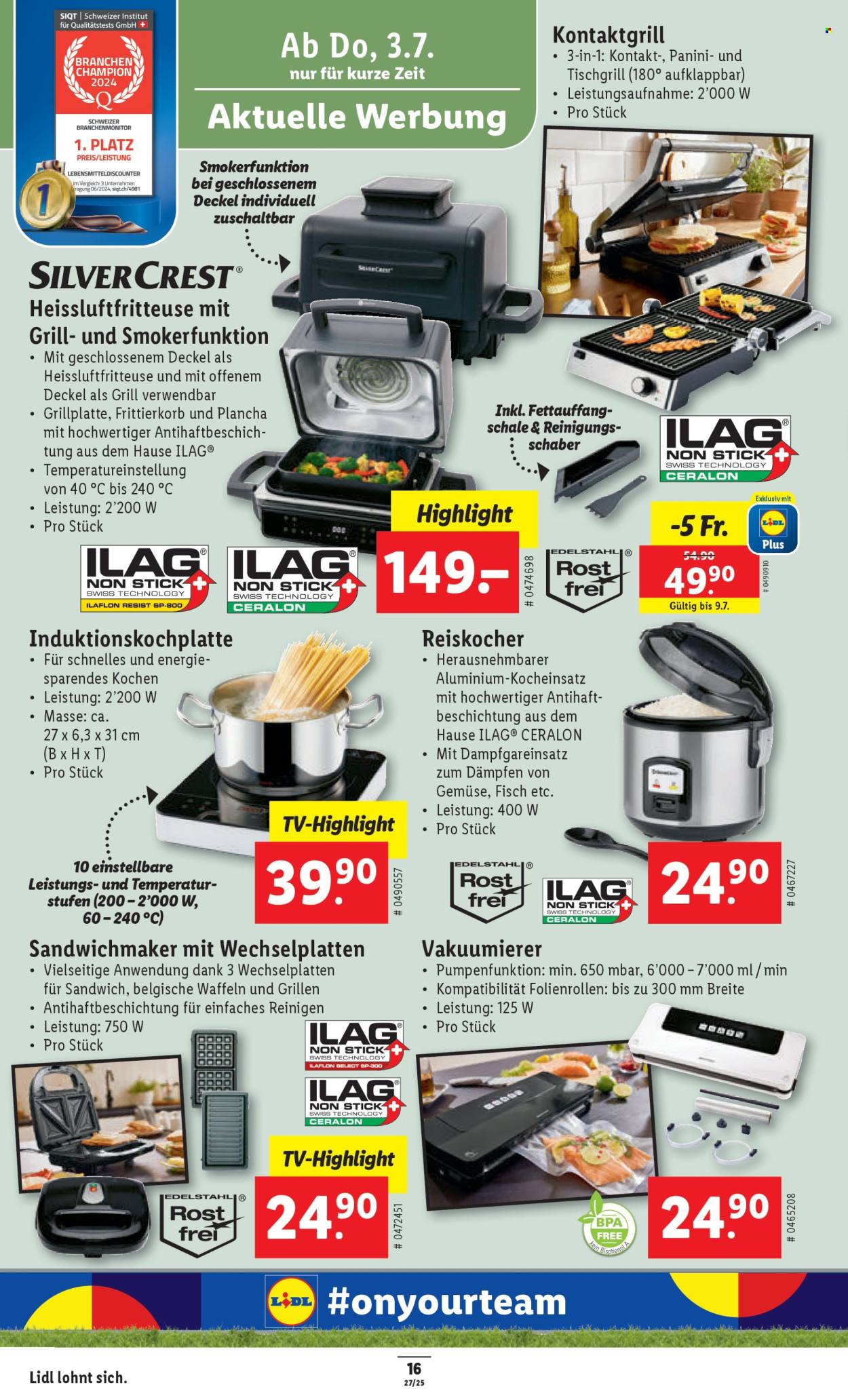Volantino Lidl - 3.7.2025 - 9.7.2025. Pagina 16