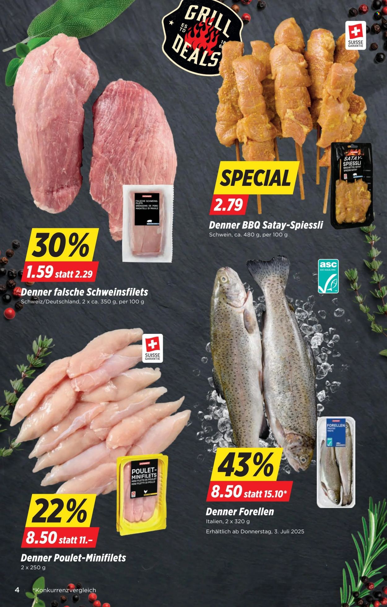 Prospekt Denner - 1.7.2025 - 7.7.2025. Seite 4