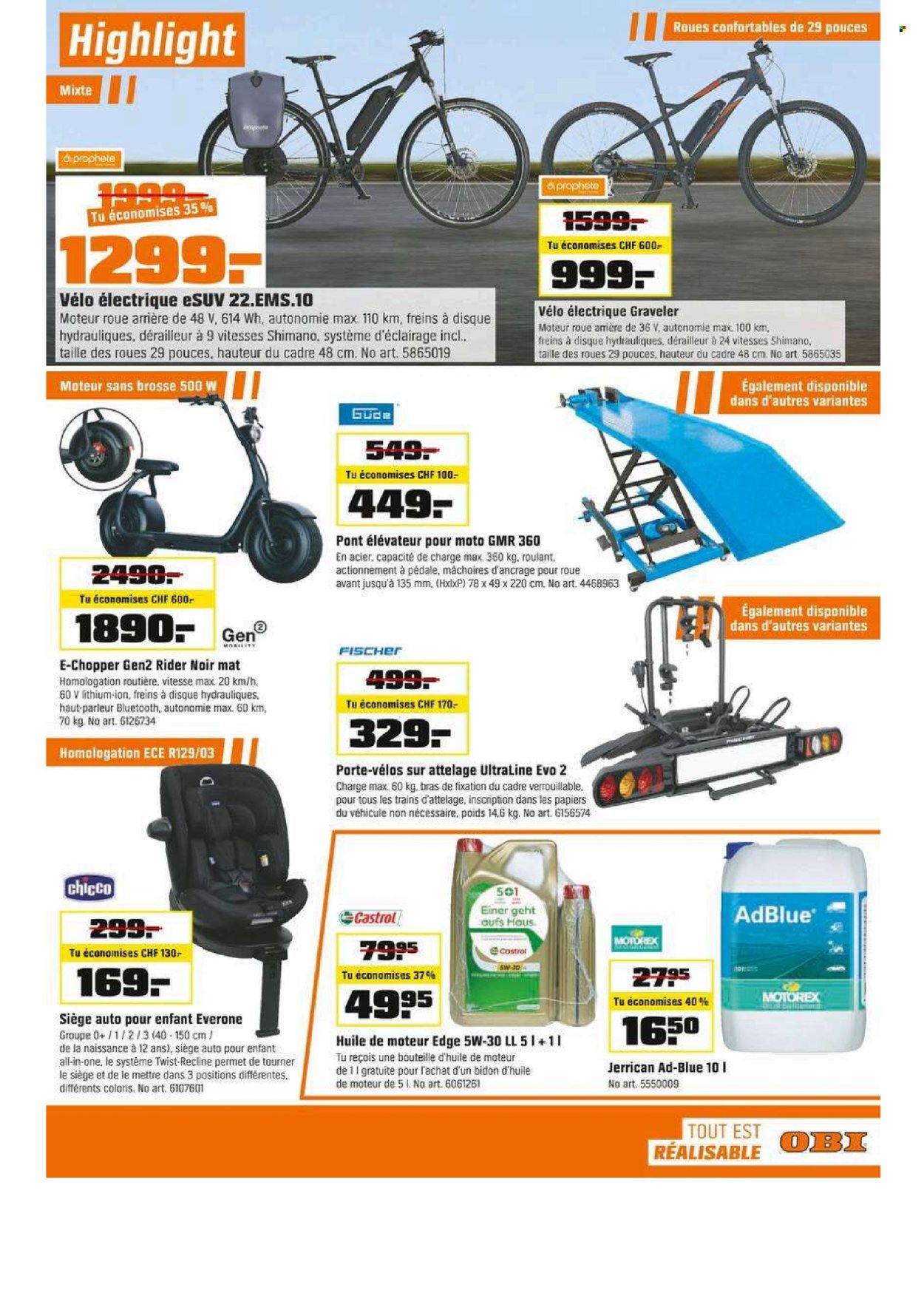 Volantino OBI - 29.6.2025 - 19.7.2025. Pagina 9