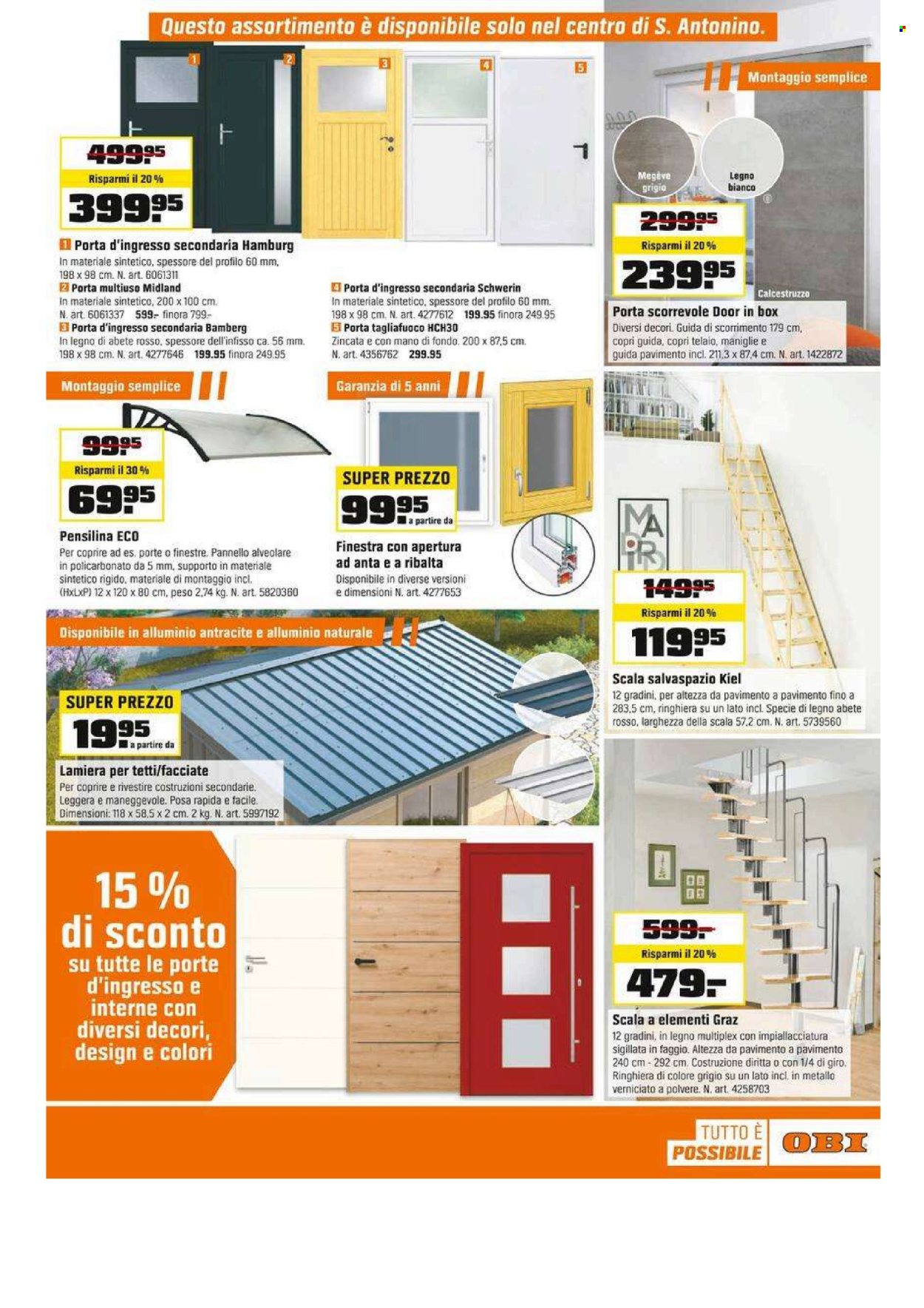 Volantino OBI - 29.6.2025 - 19.7.2025. Pagina 13