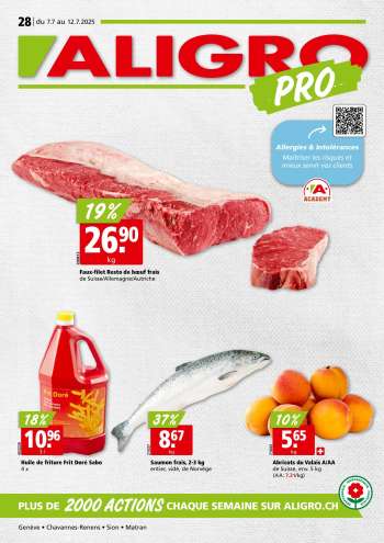 Prospekte ALIGRO - 7.7.2025 - 12.7.2025.