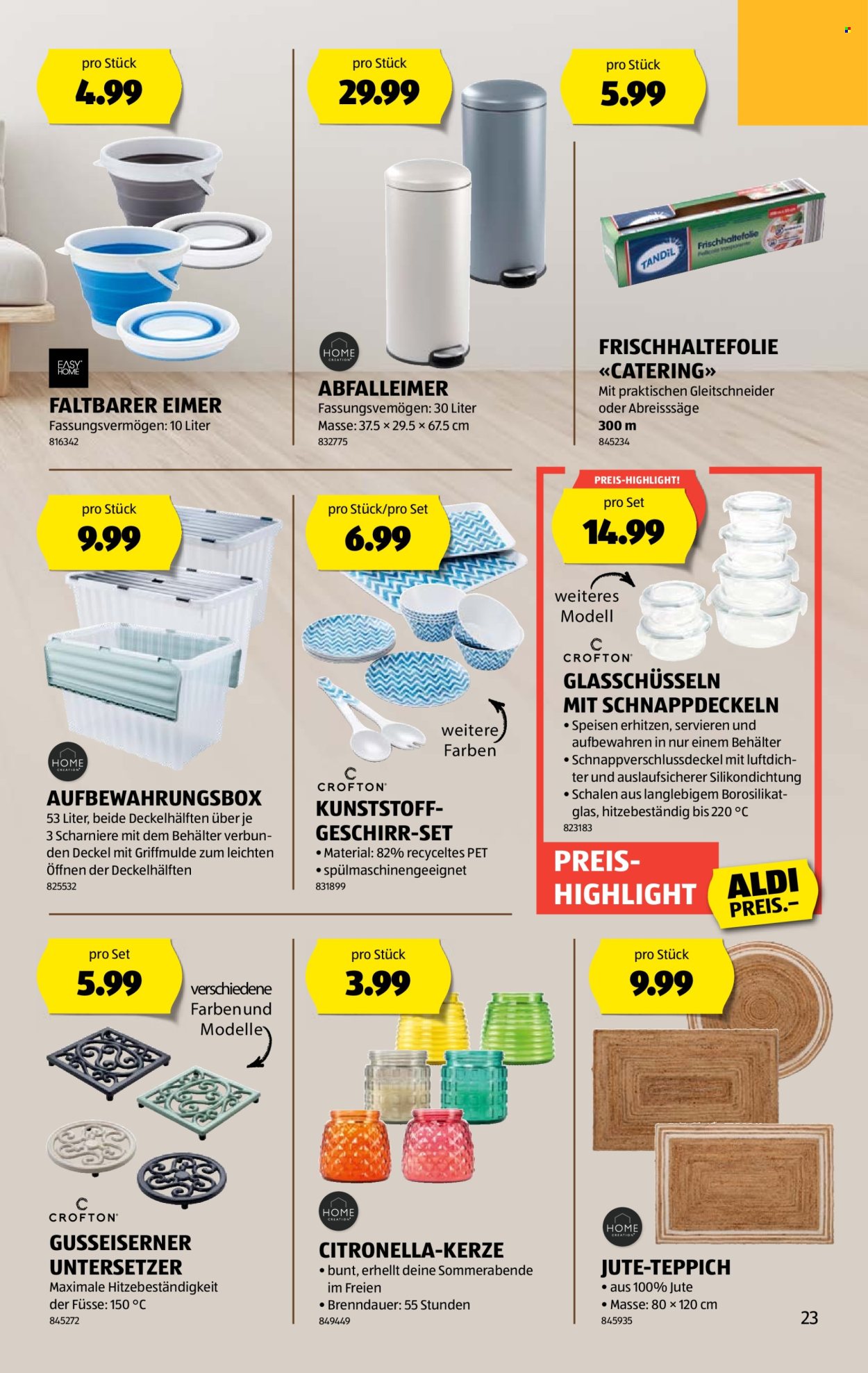 Volantino Aldi - 10.7.2025 - 16.7.2025. Pagina 23