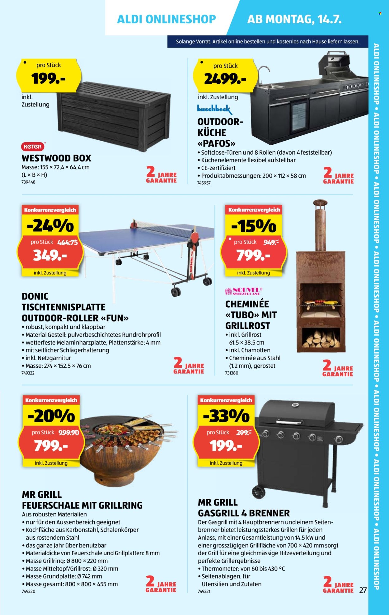 Volantino Aldi - 10.7.2025 - 16.7.2025. Pagina 27