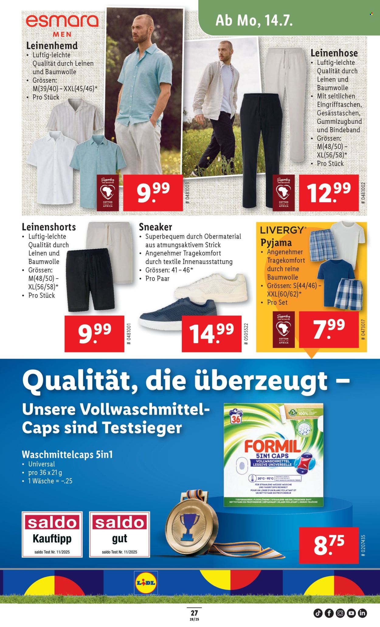 Prospekt Lidl - 10.7.2025 - 16.7.2025. Seite 29