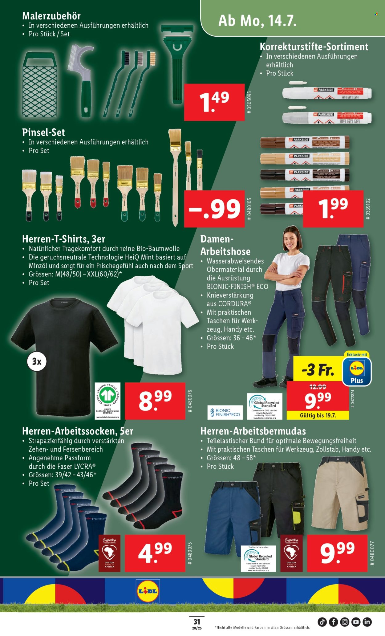 Prospekt Lidl - 10.7.2025 - 16.7.2025. Seite 33