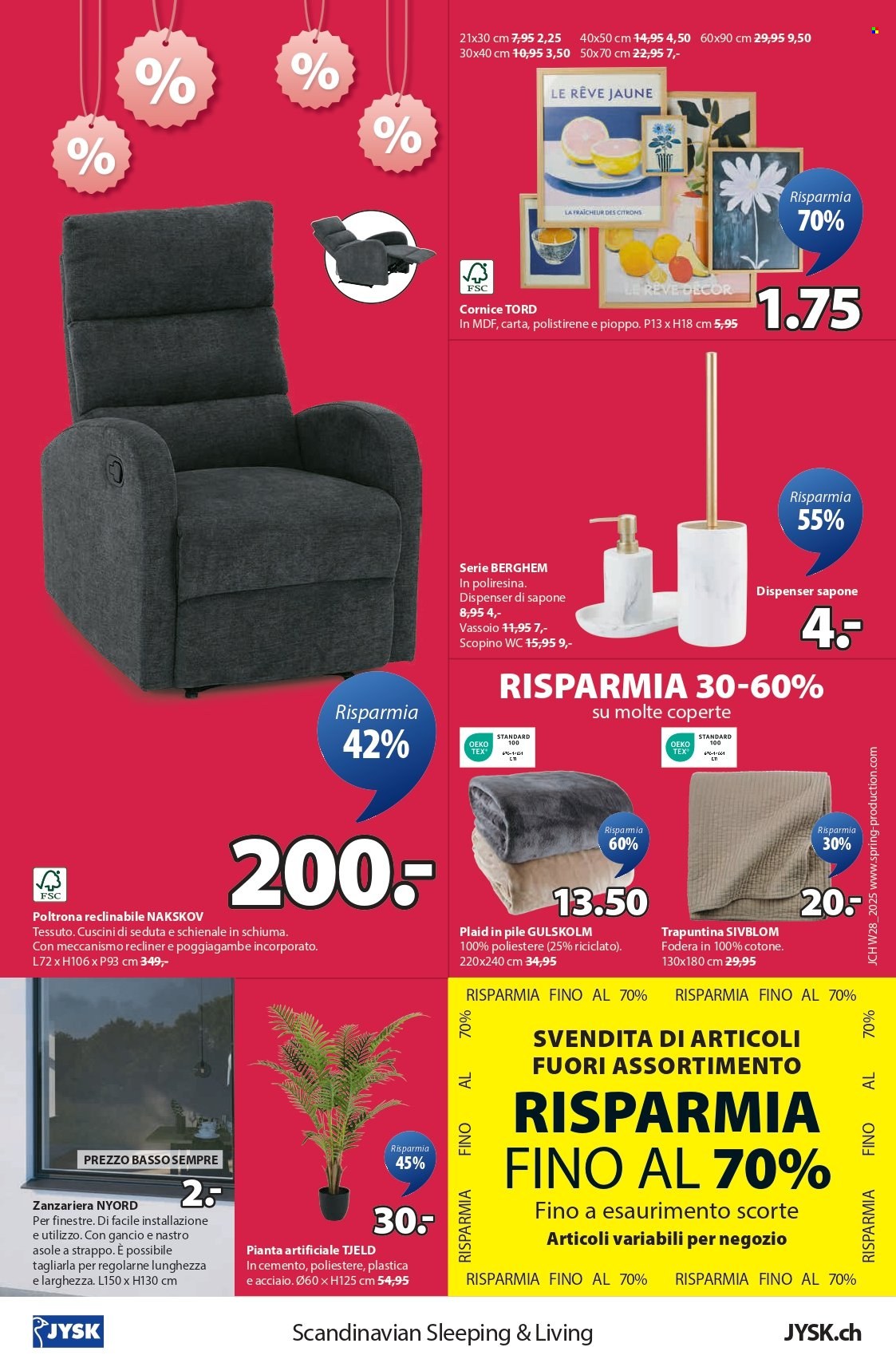 Volantino JYSK - 8.7.2025 - 21.7.2025. Pagina 8