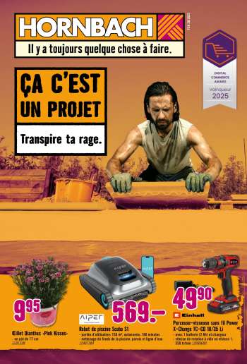Catalogue Hornbach - 8.7.2025 - 4.8.2025.
