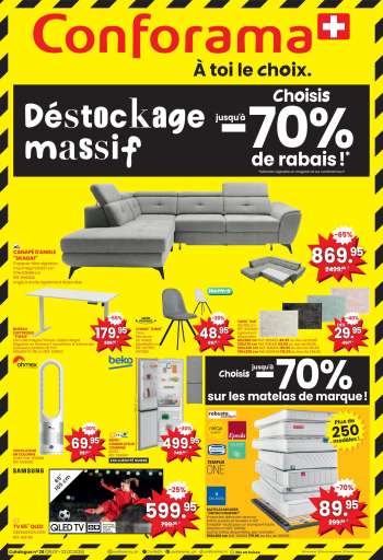Catalogue Conforama - 9.7.2025 - 22.7.2025.