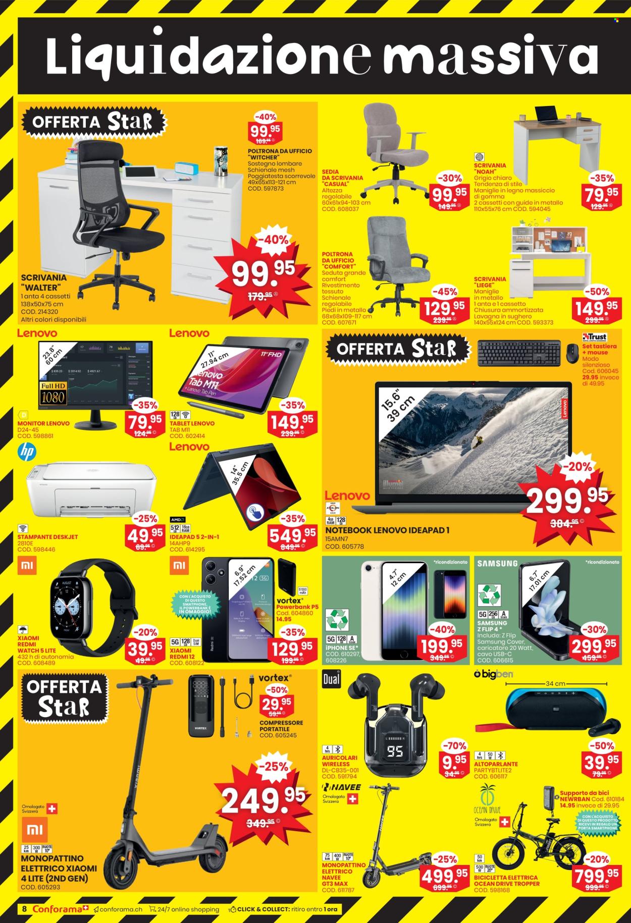 Volantino Conforama - 9.7.2025 - 22.7.2025. Pagina 8