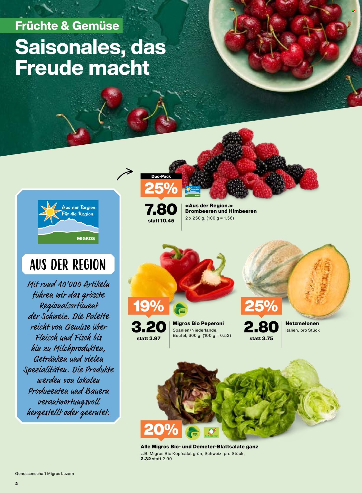 Volantino Migros - 8.7.2025 - 14.7.2025. Pagina 2