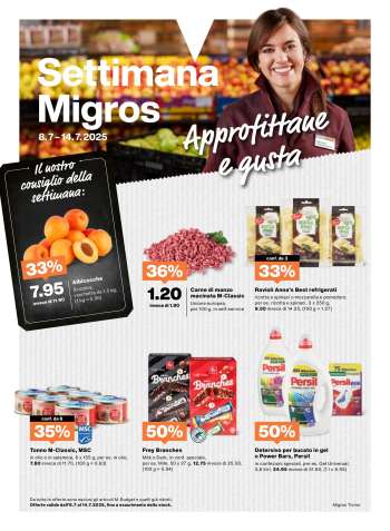 Volantino Migros - 8.7.2025 - 14.7.2025.