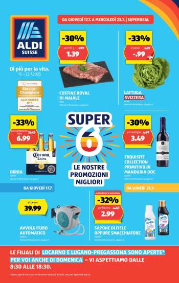 Catalogue Aldi - 17.7.2025 - 23.7.2025.