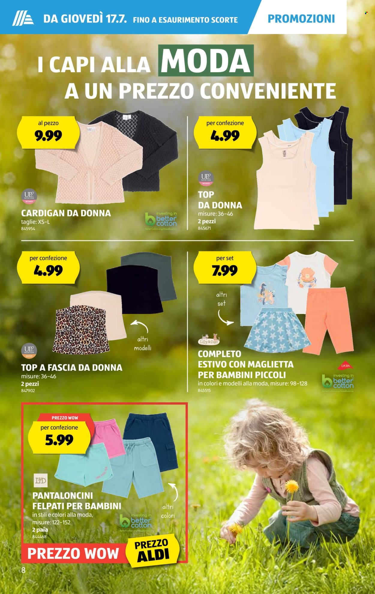 Volantino Aldi - 17.7.2025 - 23.7.2025. Pagina 8