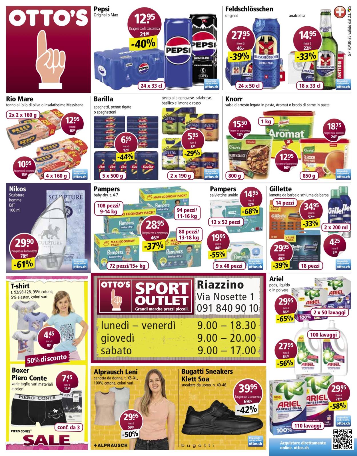 Prospekt Otto's - 23.7.2025 - 28.7.2025. Seite 1