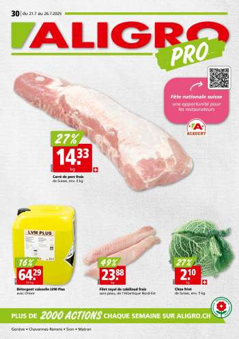 Catalogue ALIGRO - 21.7.2025 - 26.7.2025.