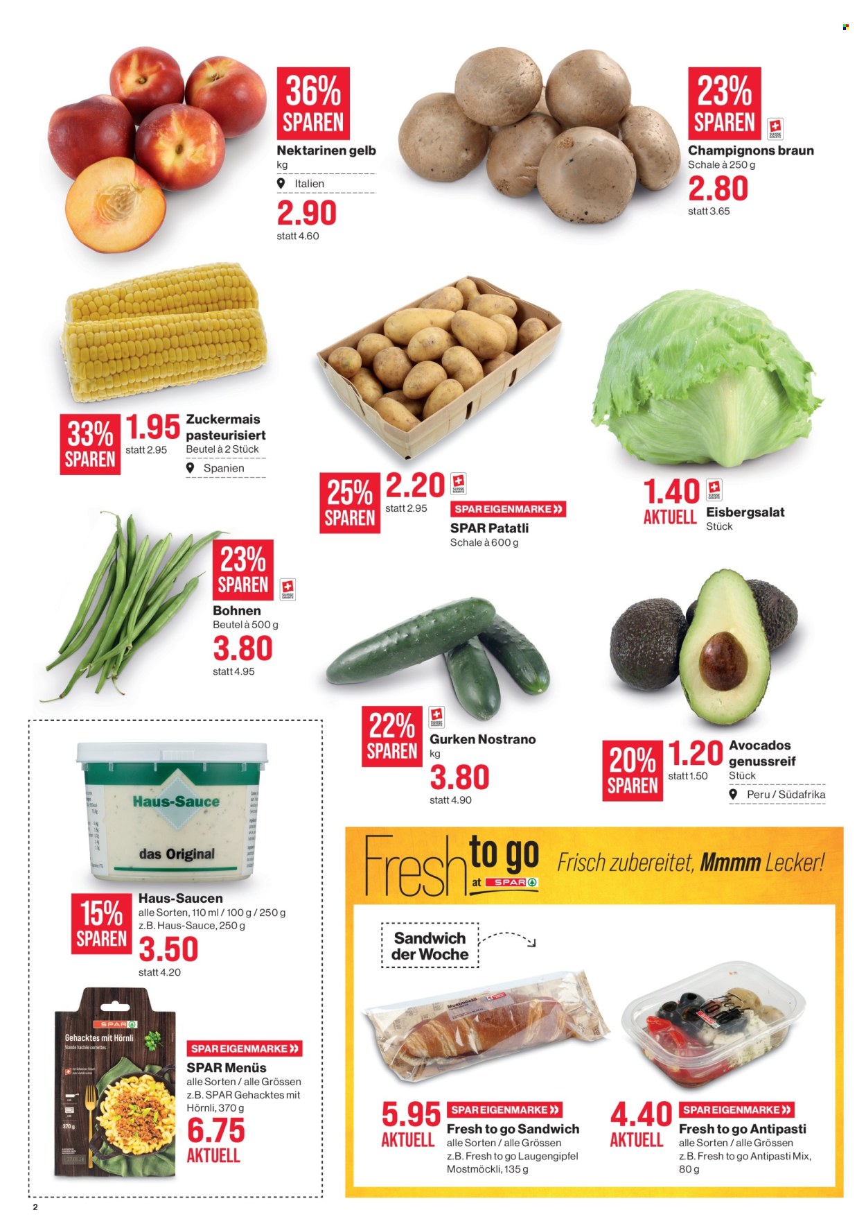 Volantino SPAR - 17.7.2025 - 23.7.2025. Pagina 2