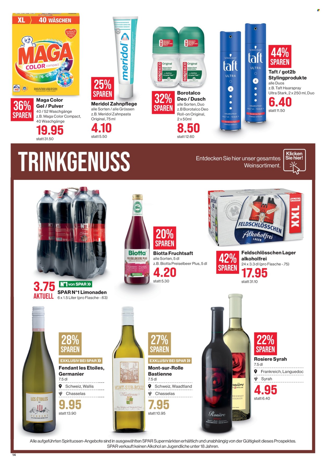 Volantino SPAR - 17.7.2025 - 23.7.2025. Pagina 14