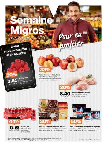 Prospekte Migros - 15.7.2025 - 21.7.2025.