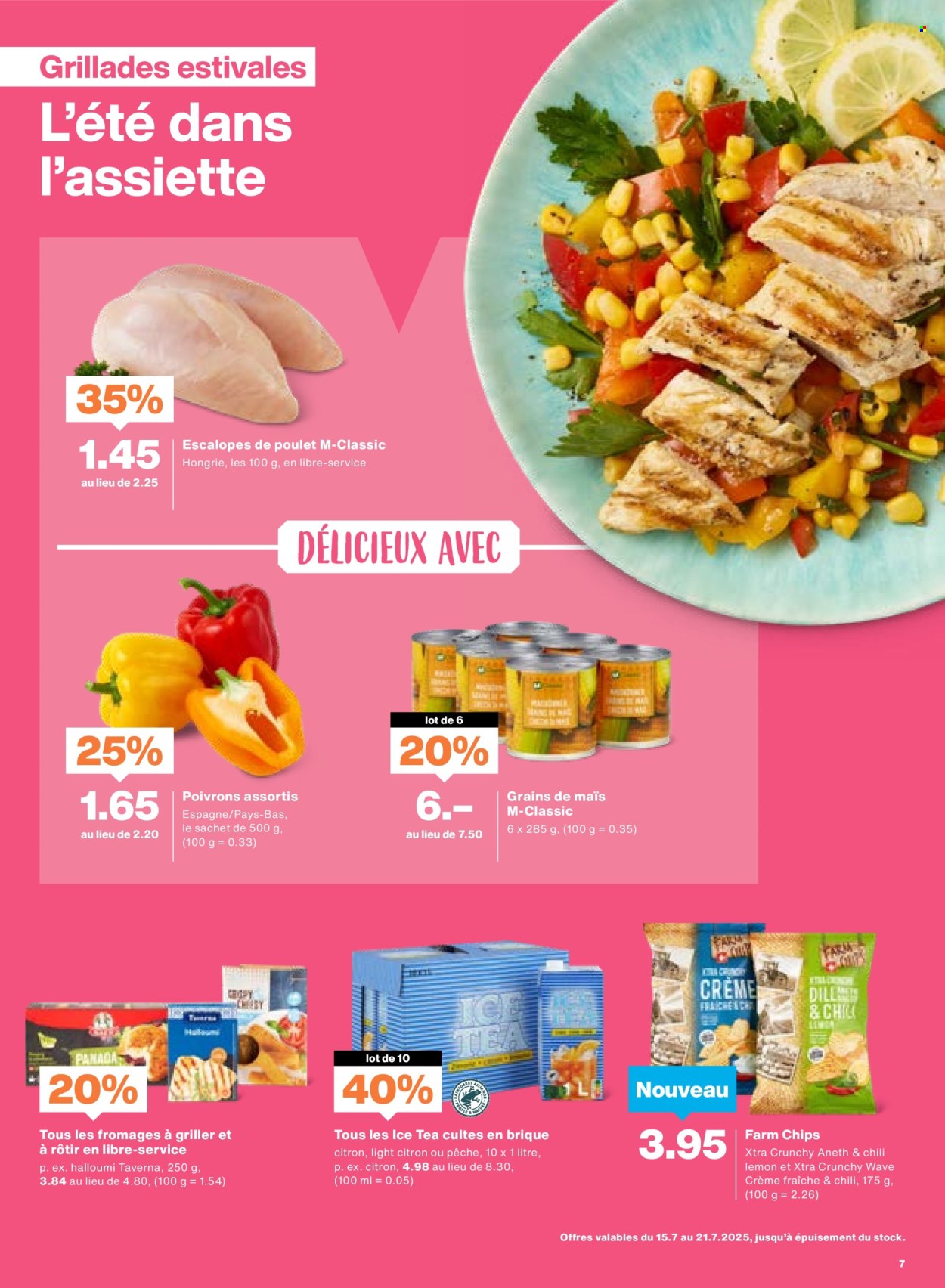 Volantino Migros - 15.7.2025 - 21.7.2025. Pagina 7