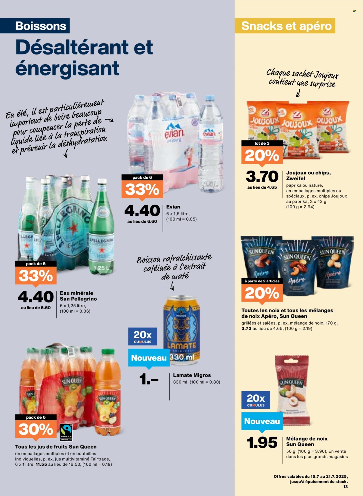 Volantino Migros - 15.7.2025 - 21.7.2025. Pagina 13