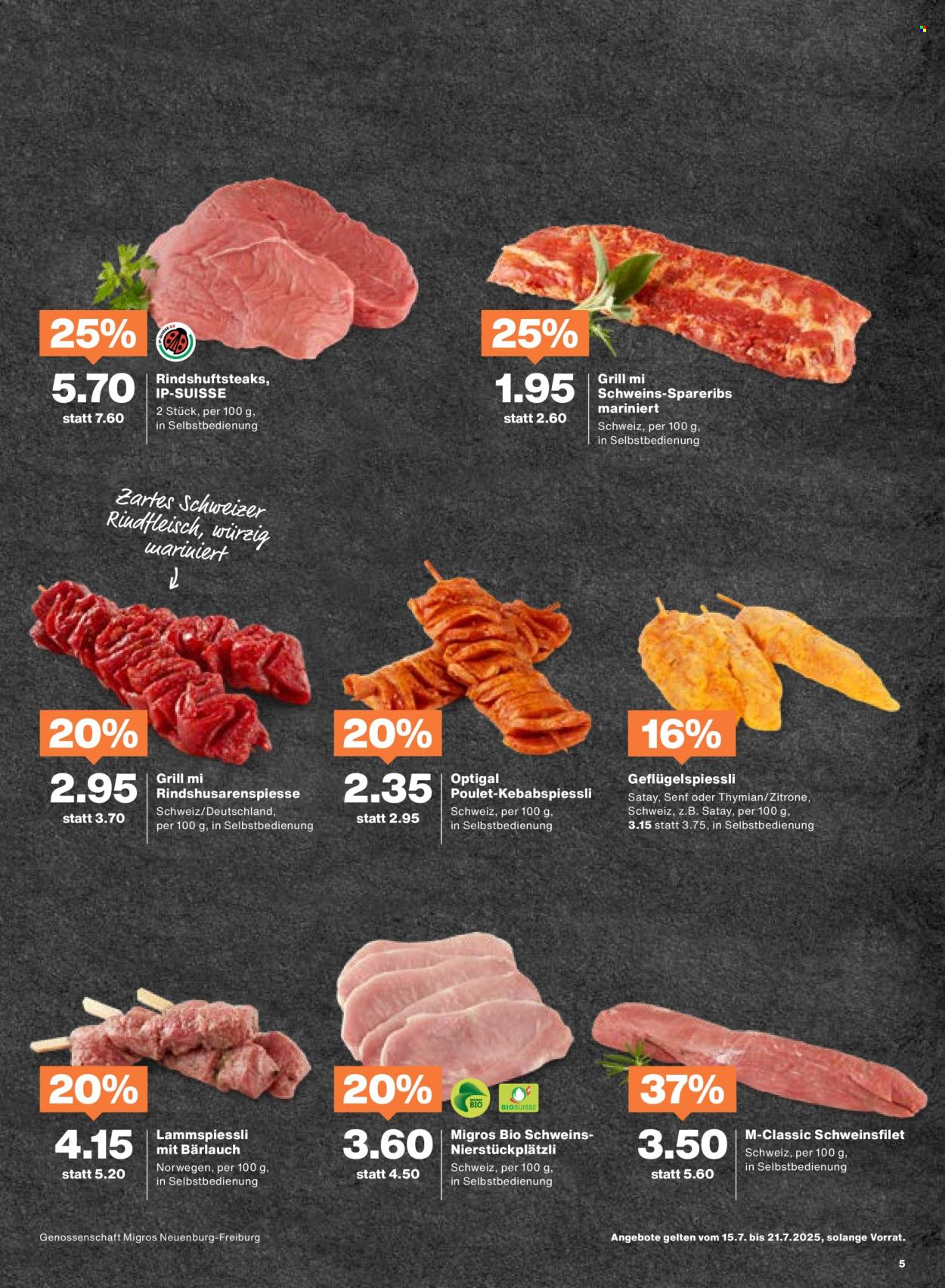 Volantino Migros - 15.7.2025 - 21.7.2025. Pagina 5