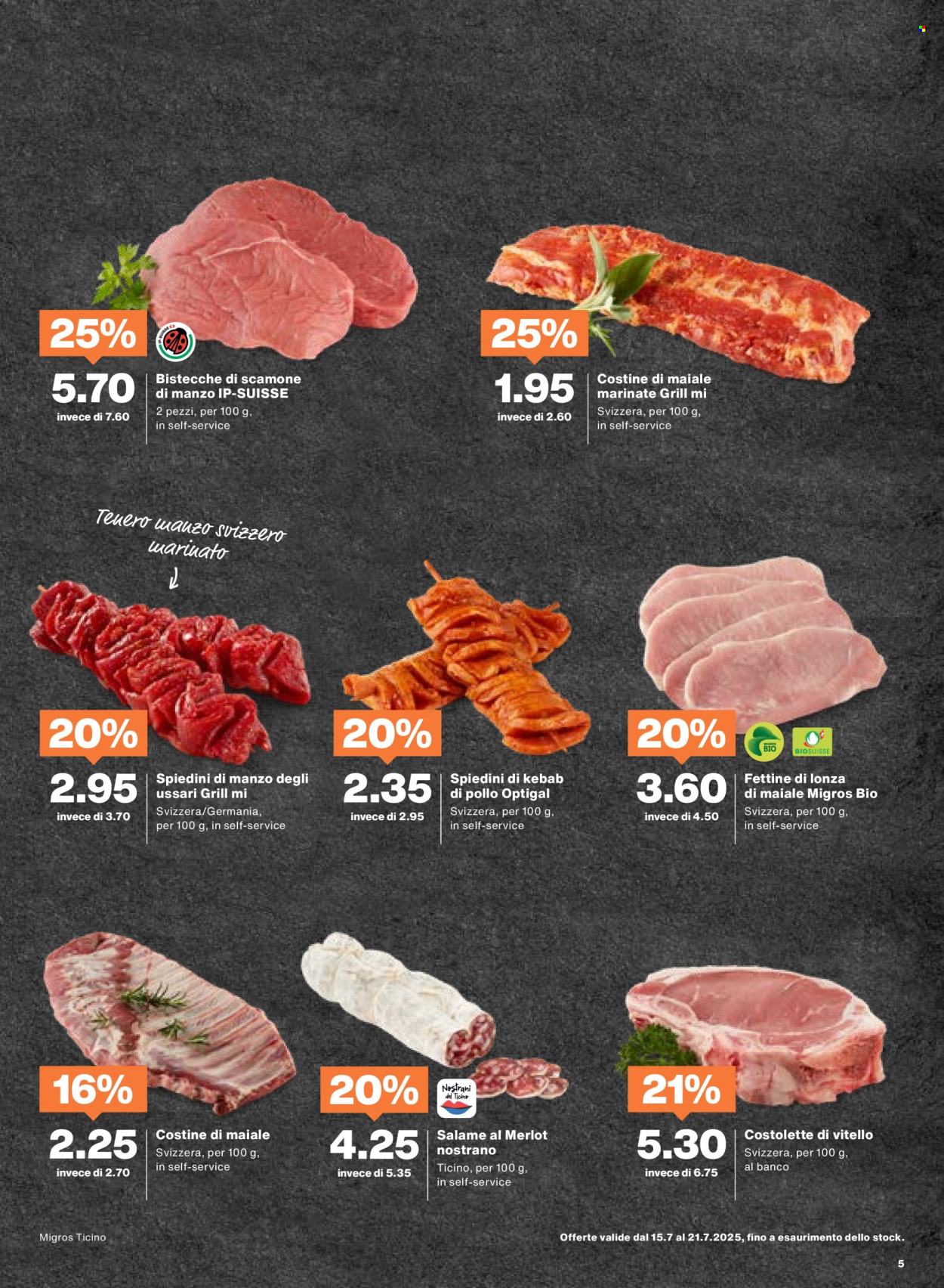 Volantino Migros - 15.7.2025 - 21.7.2025. Pagina 5