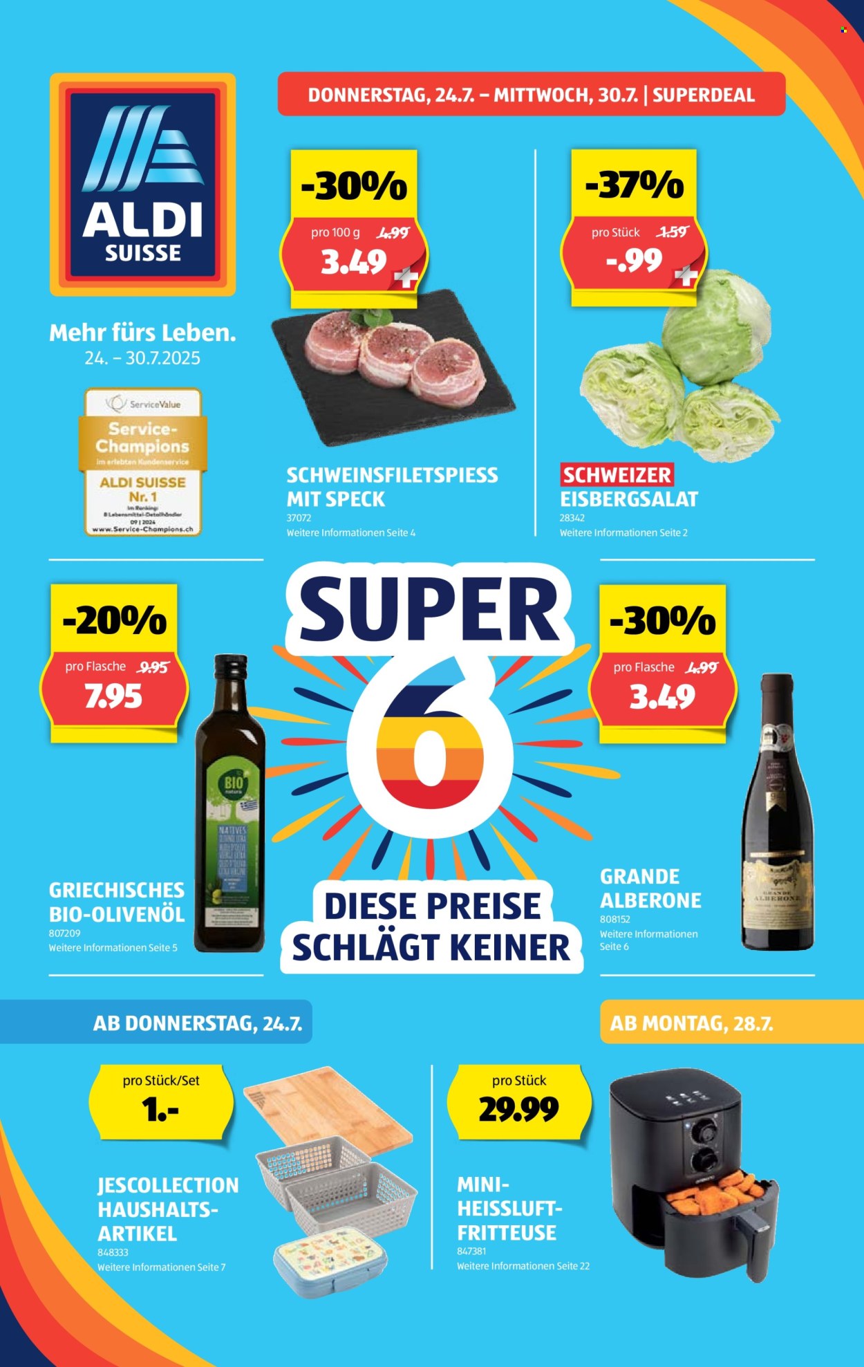 Catalogue Aldi - 24.7.2025 - 30.7.2025. Page 1