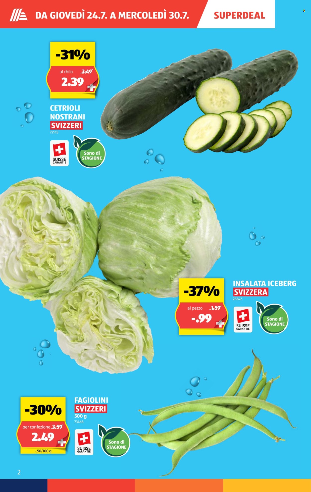 Volantino Aldi - 24.7.2025 - 30.7.2025. Pagina 2