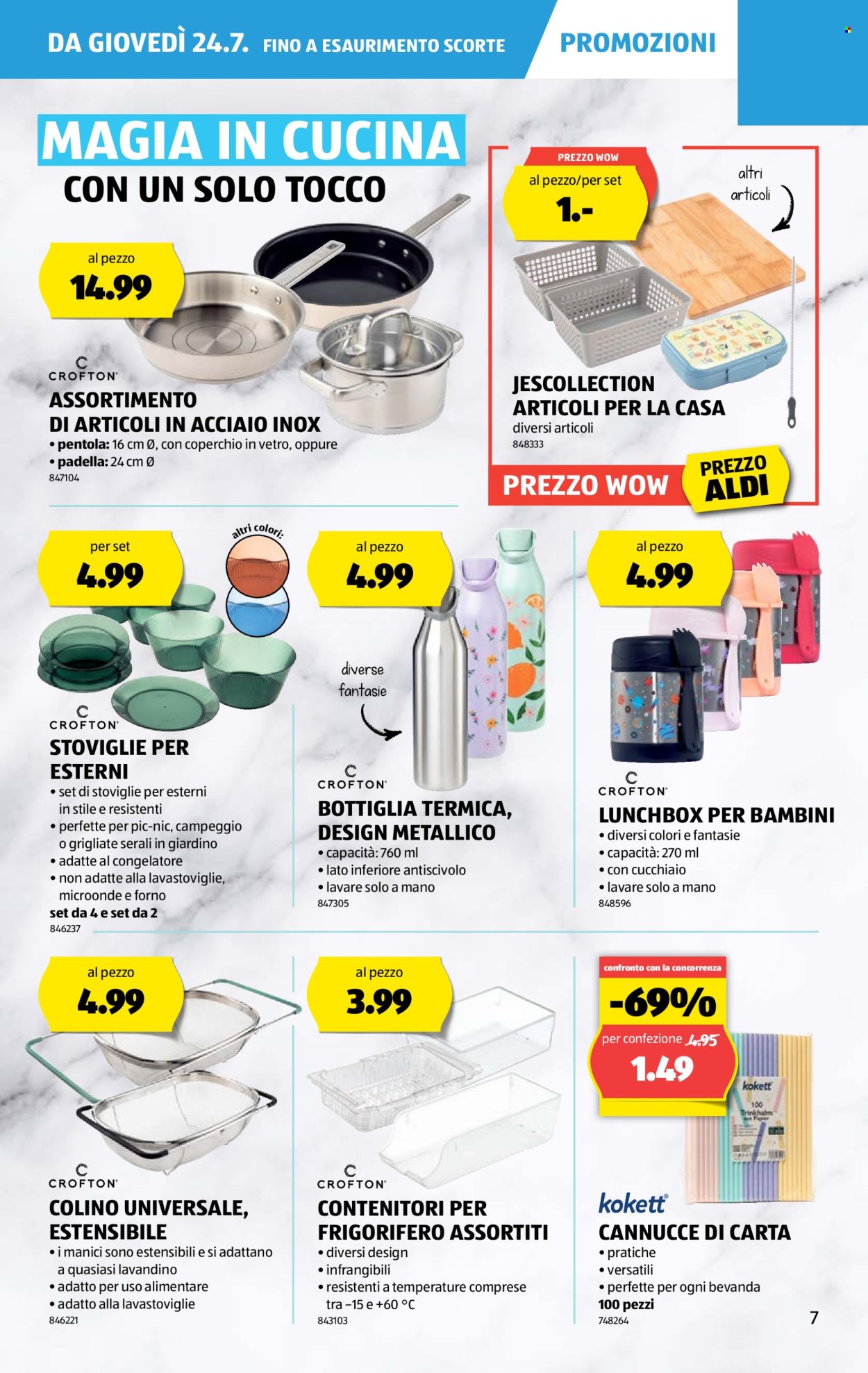 Volantino Aldi - 24.7.2025 - 30.7.2025. Pagina 7