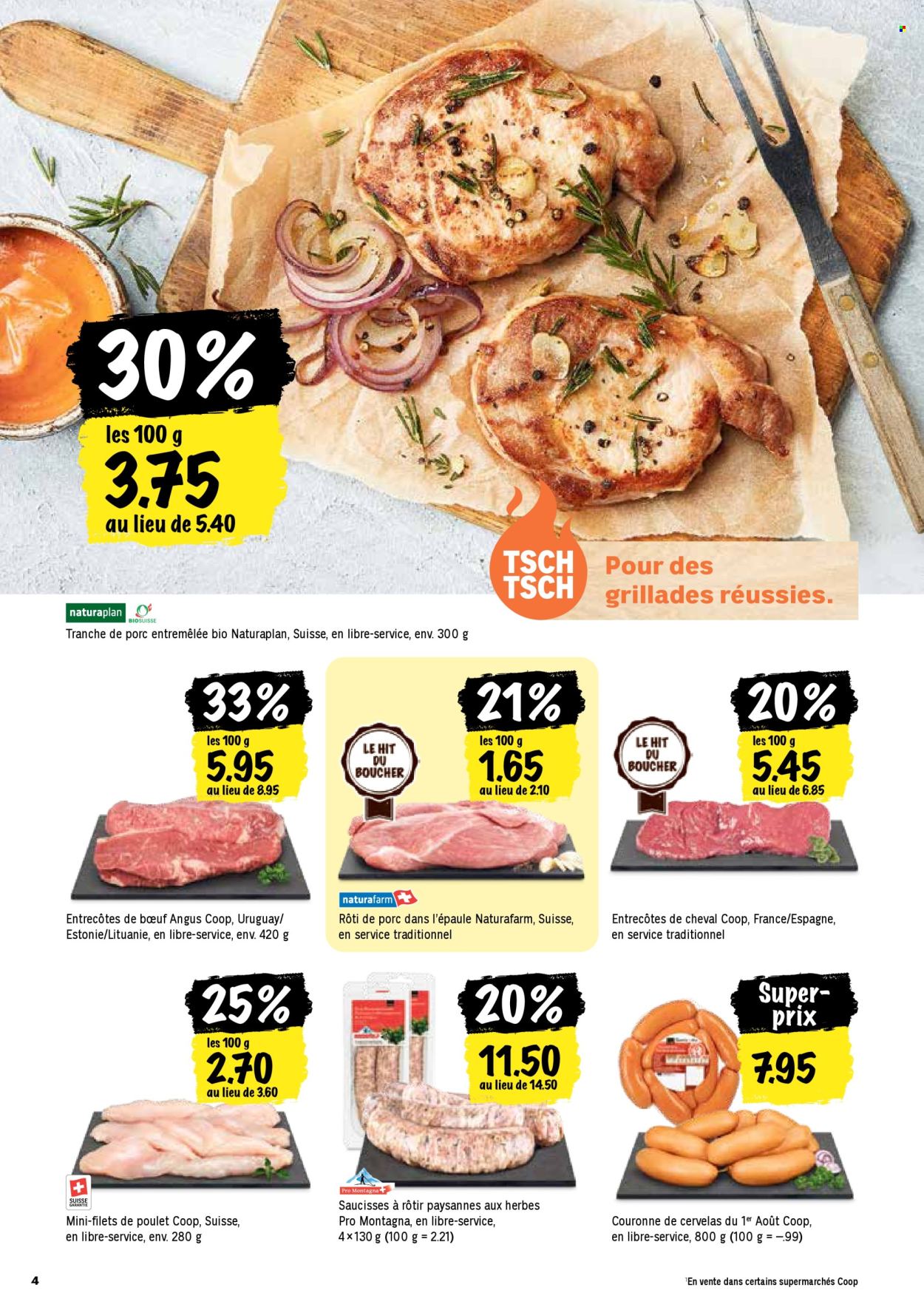 Prospekt Coop - 17.7.2025 - 23.7.2025. Seite 4