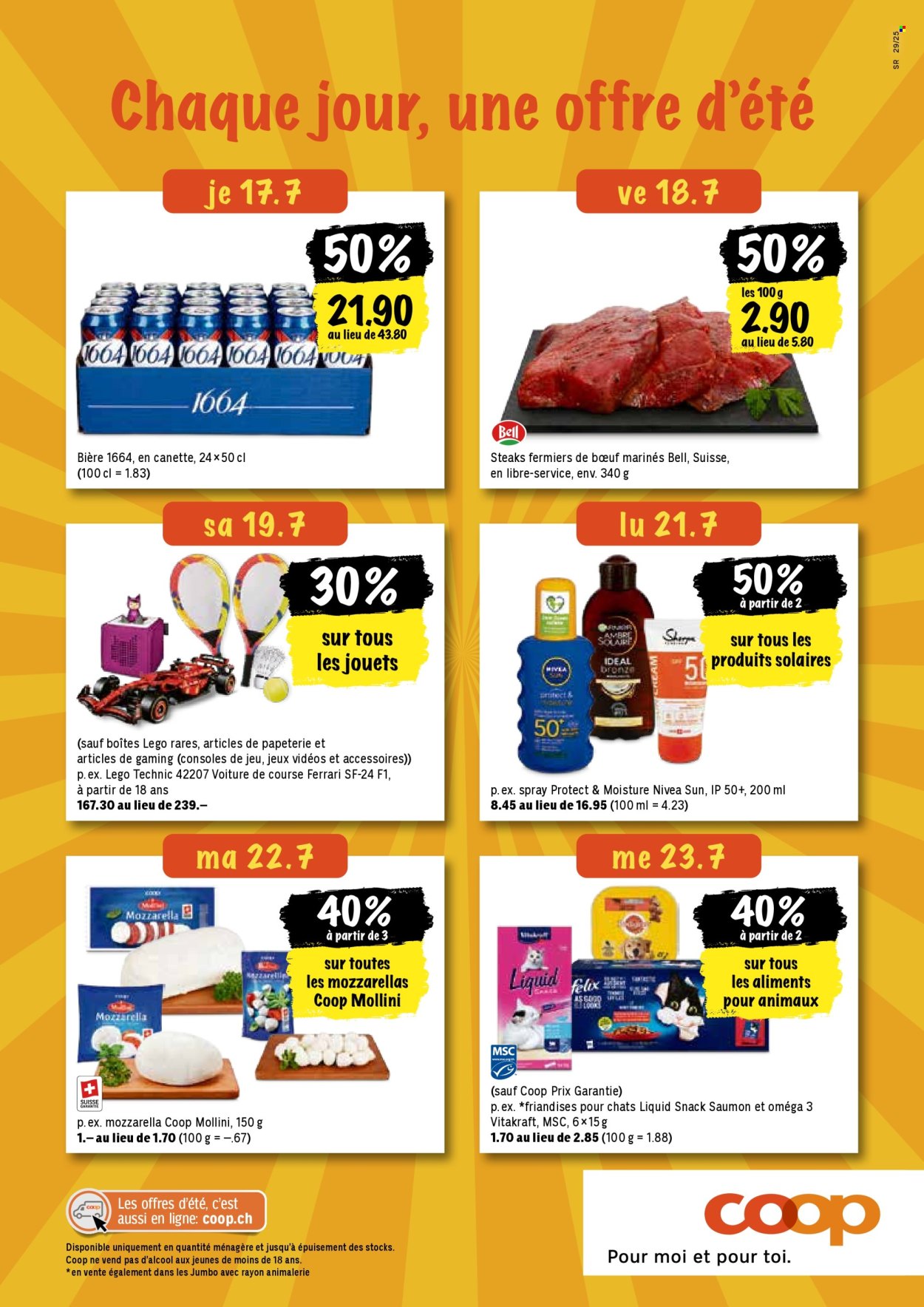 Prospekt Coop - 17.7.2025 - 23.7.2025. Seite 20