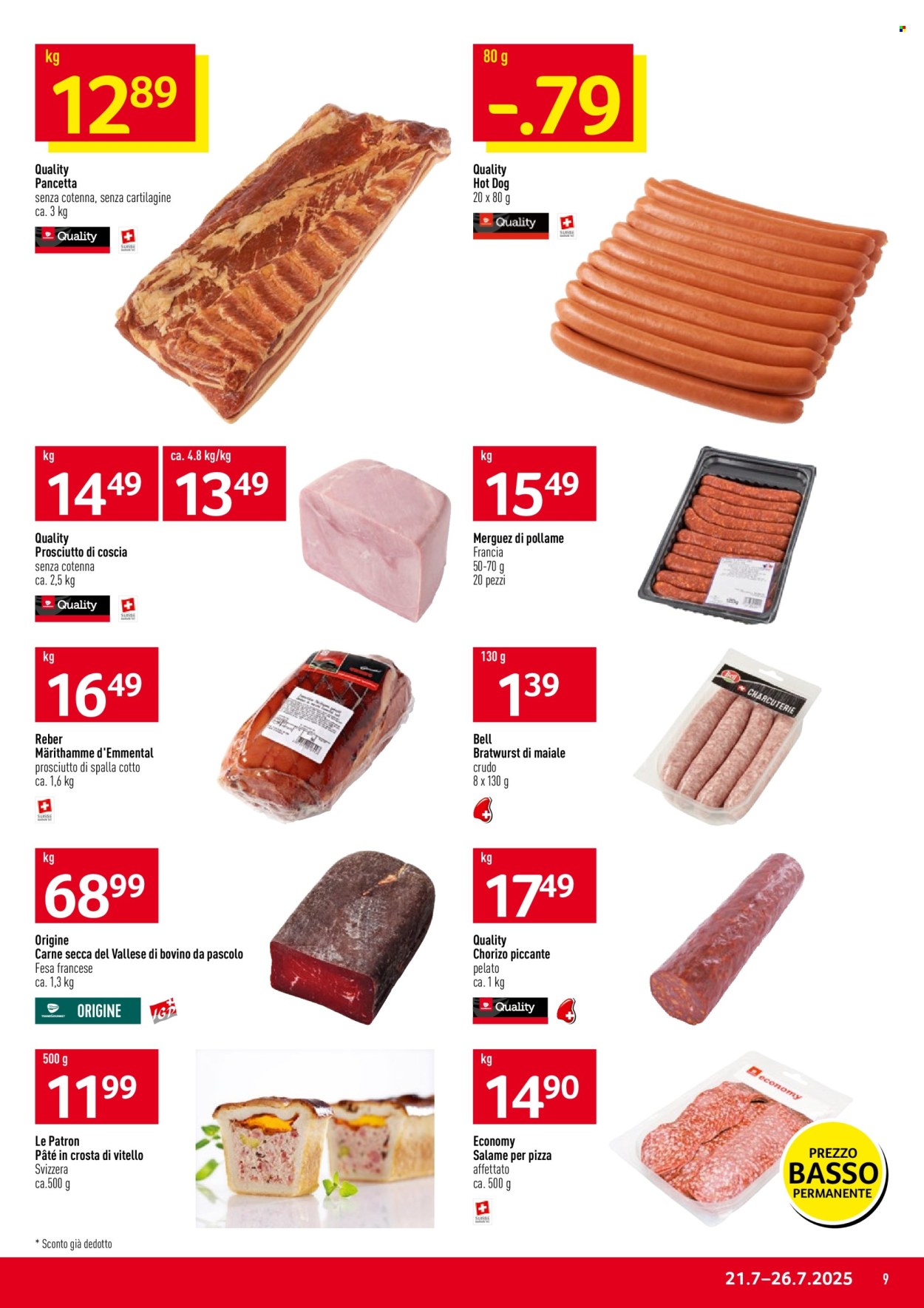 Volantino Prodega - 21.7.2025 - 26.7.2025. Pagina 9