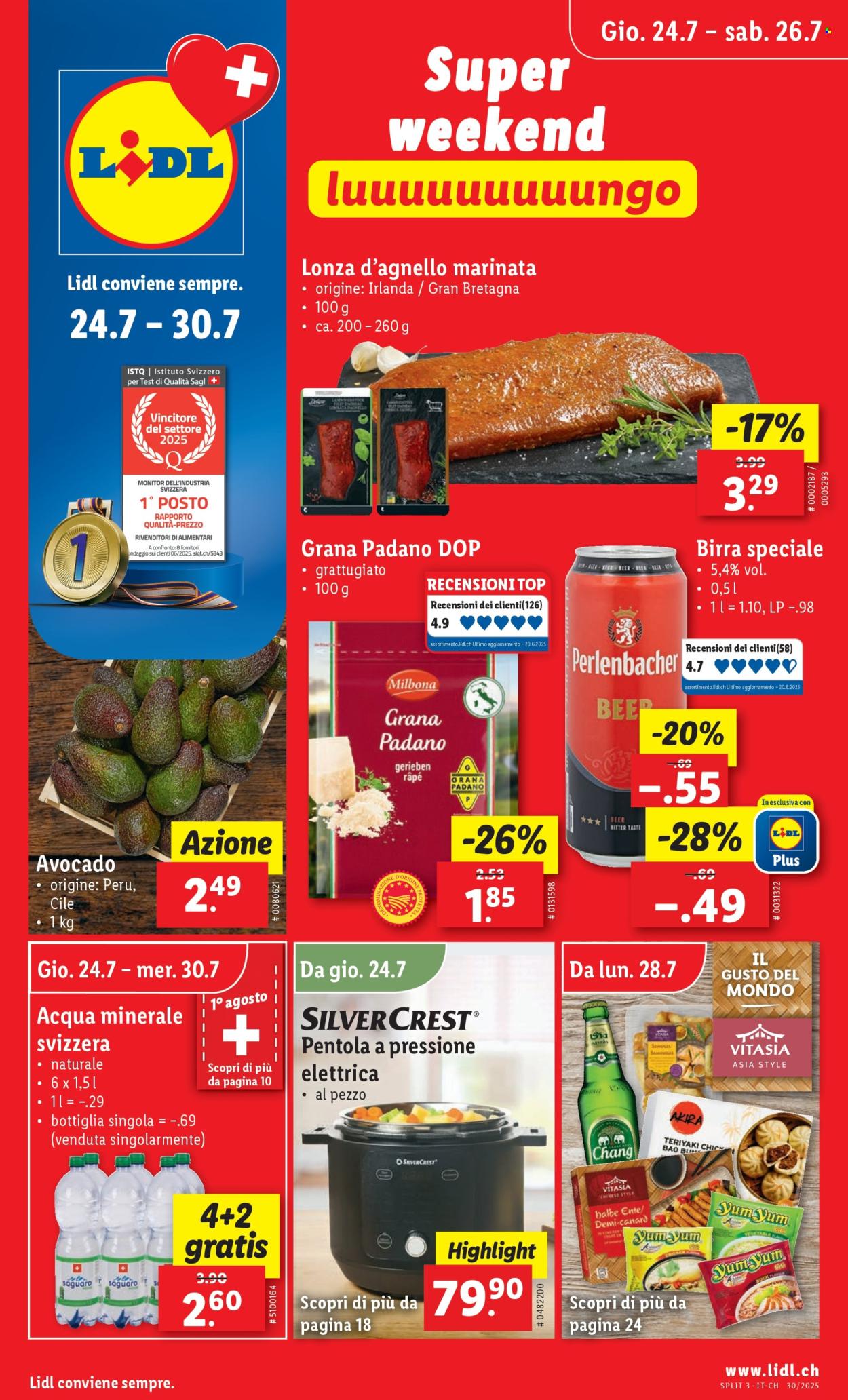 Catalogue Lidl - 24.7.2025 - 30.7.2025. Page 1