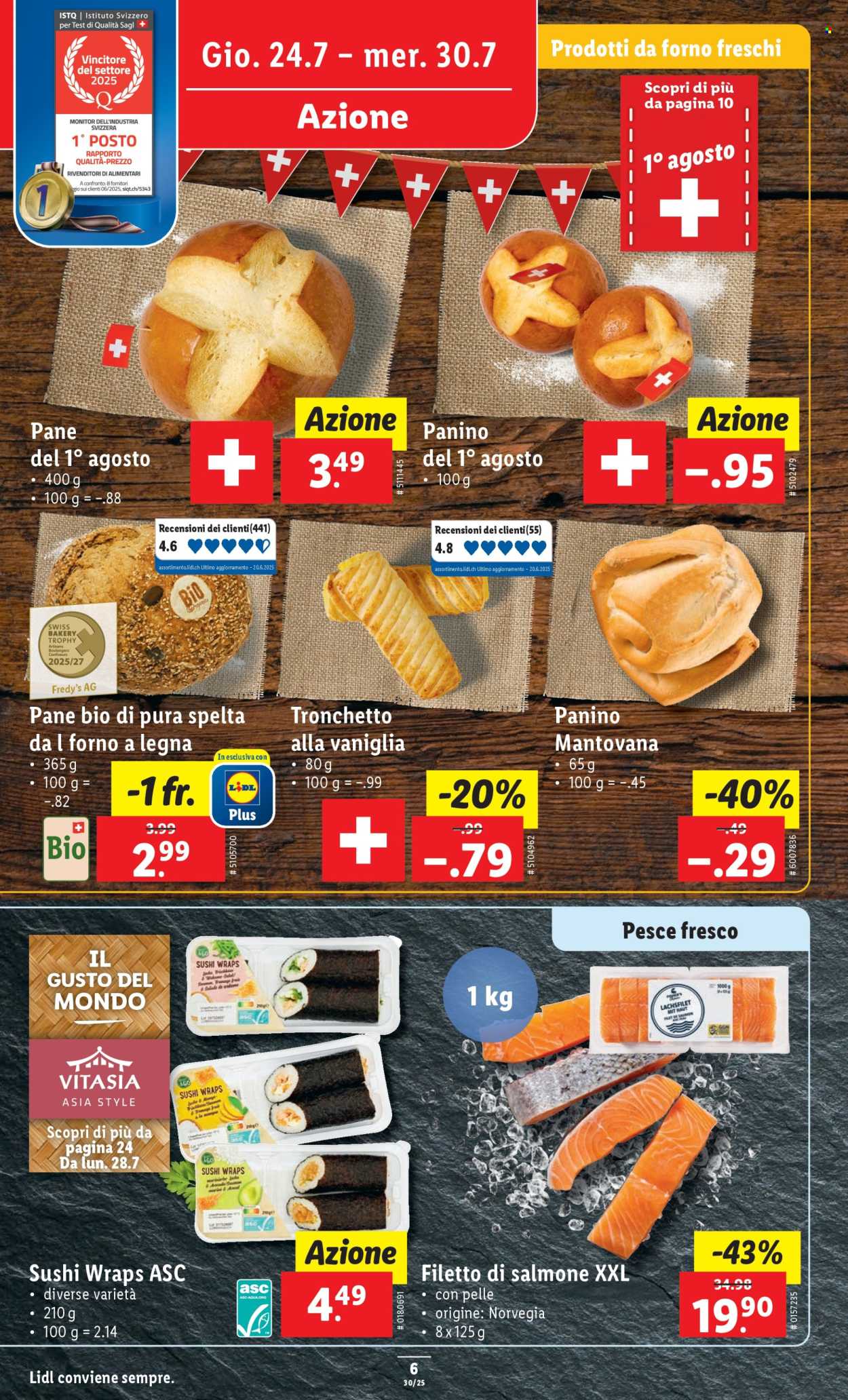 Catalogue Lidl - 24.7.2025 - 30.7.2025. Page 6